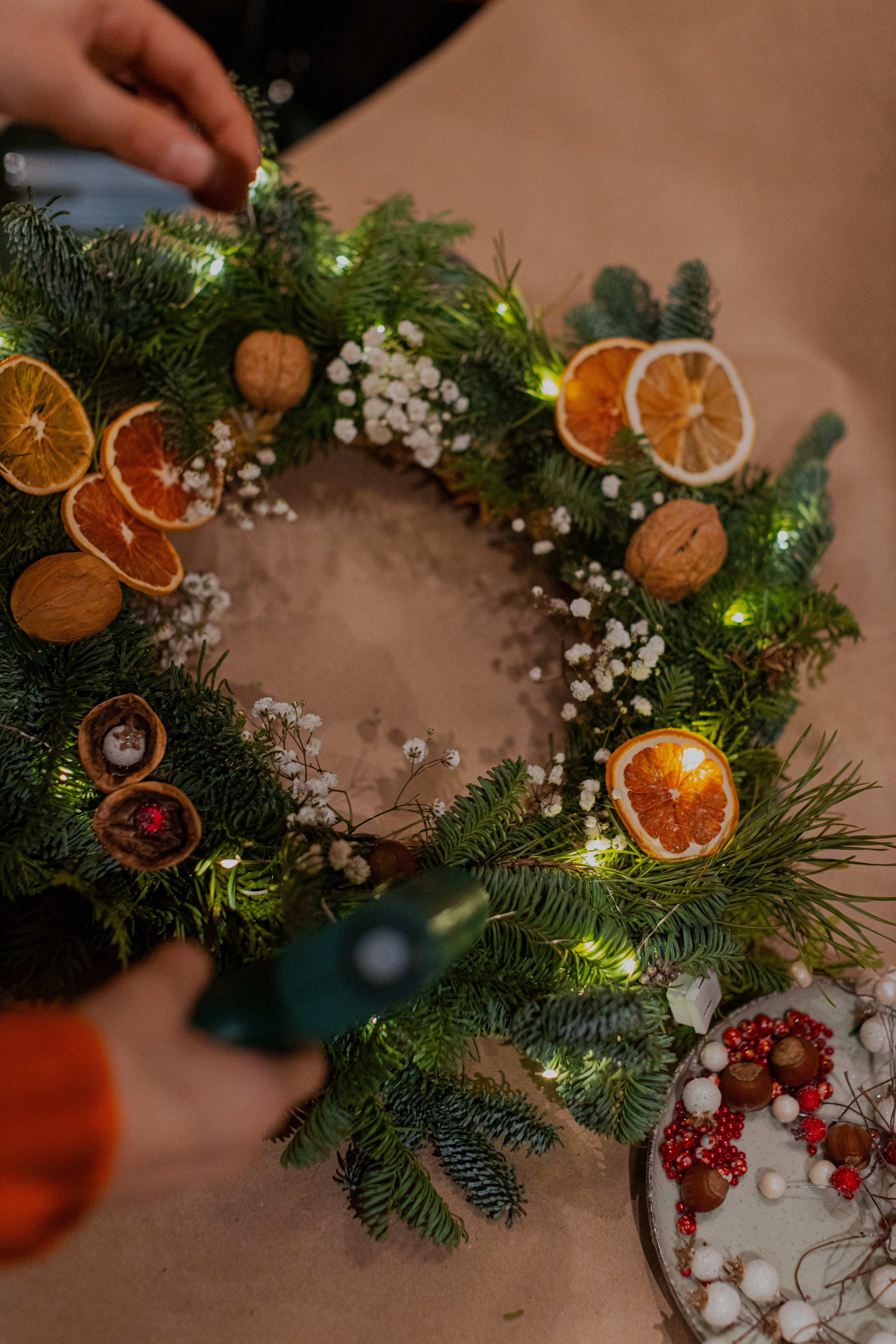 Мк Новогодний Венок. Анастасия Ракчеева Художник