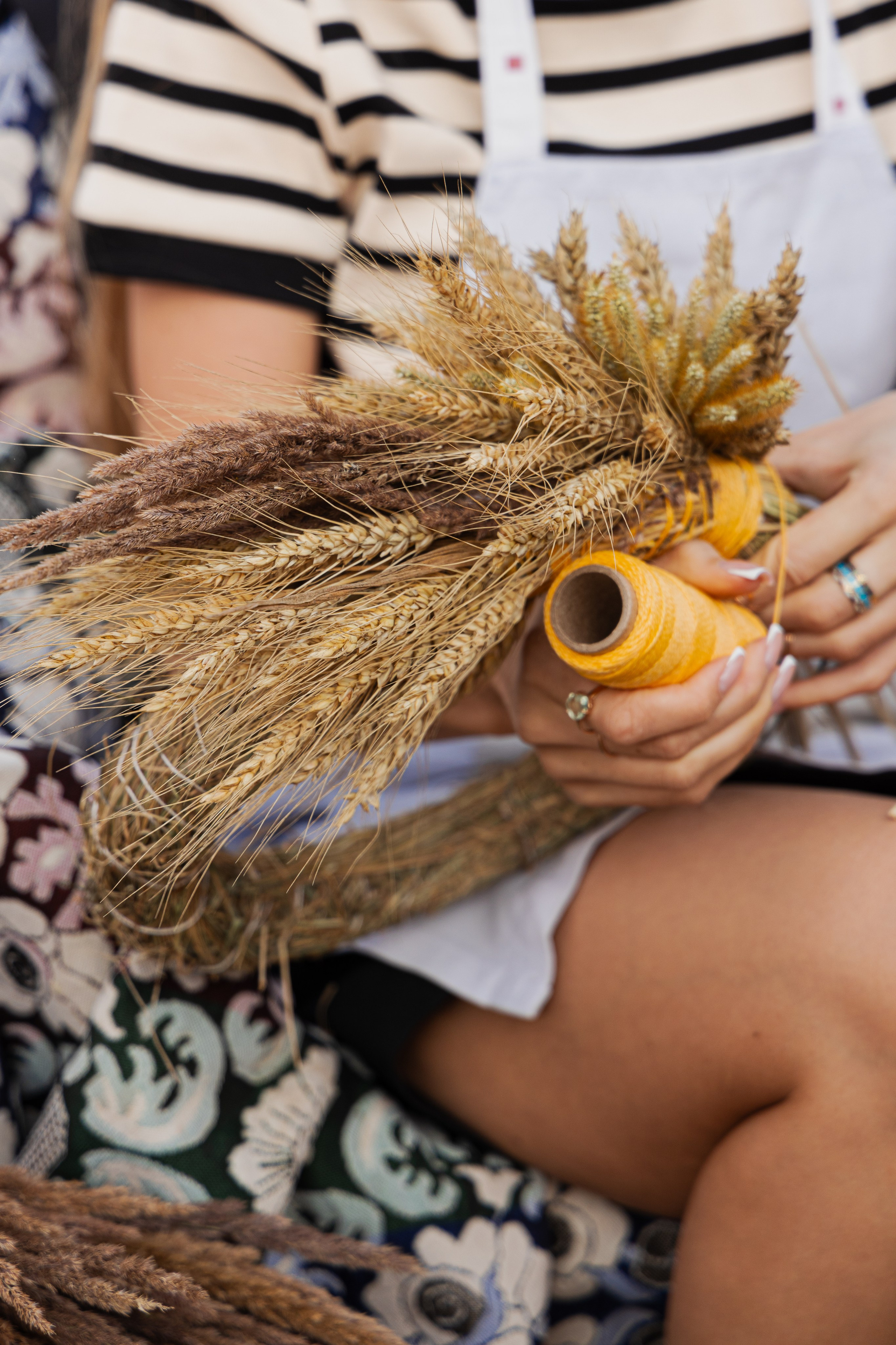 МК Осенний венок (локация на крыше). Анастасия Ракчеева Художник