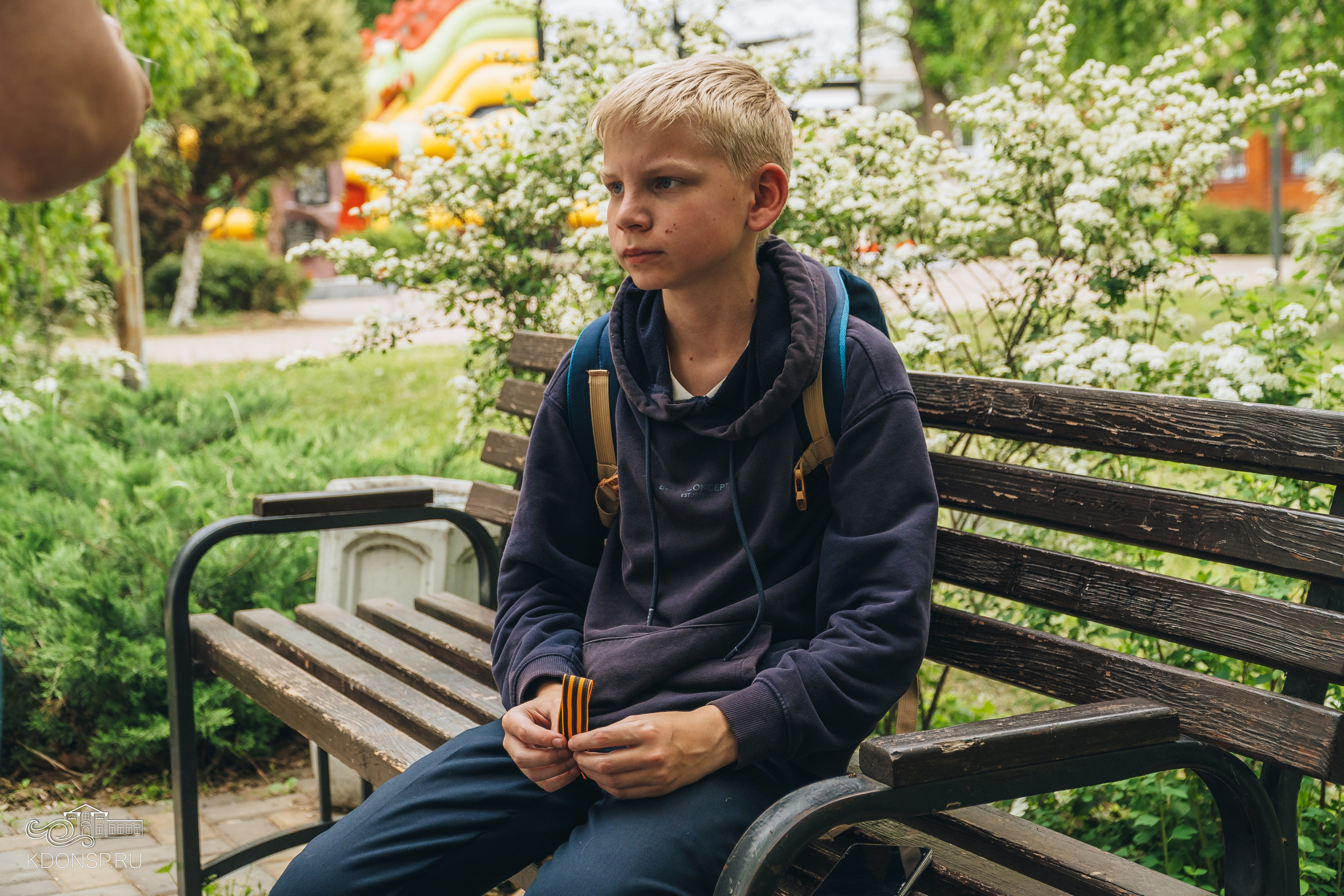 «Георгиевская ленточка — символ Победы». Новотитаровский Дом культуры