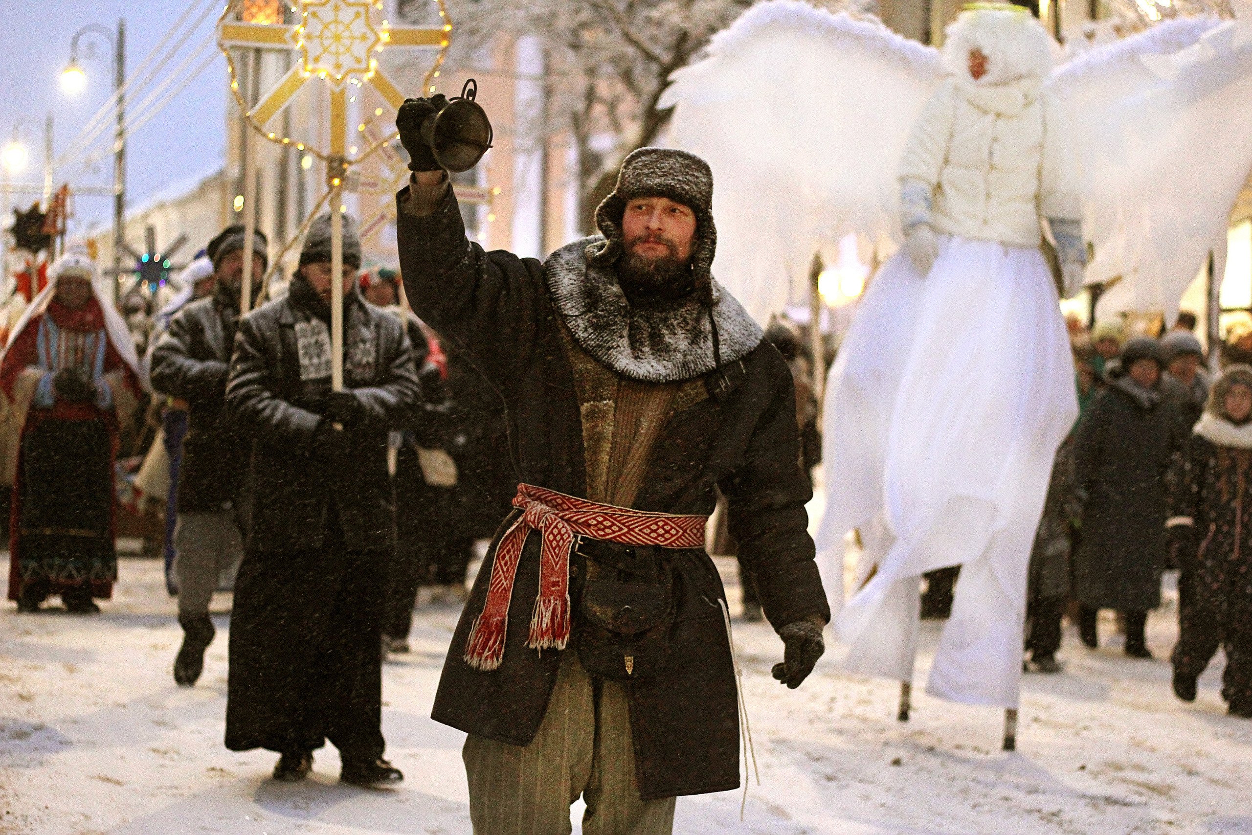 Рождественское шествие в Рыбинске. Фотограф в Москве Юлия Карпова