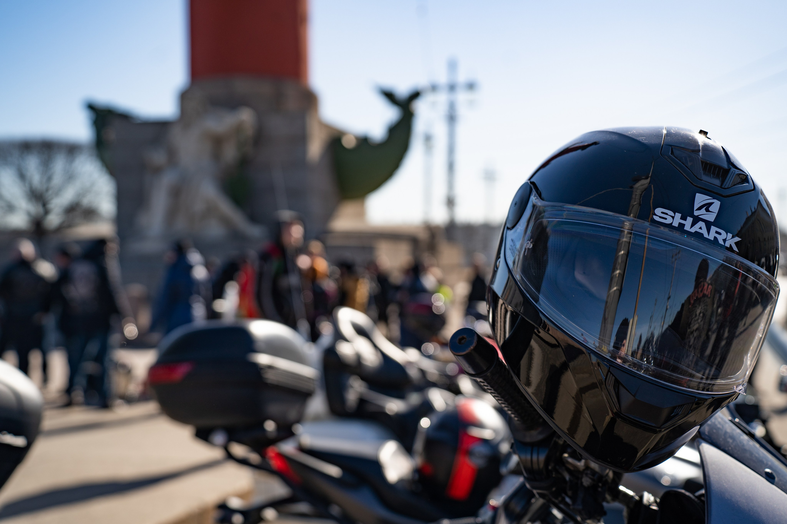 Весенний прохват мотоклуба Normans Riders MC. Концертный и репортажный фотограф в Санкт-Петербурге Слава Пахомов