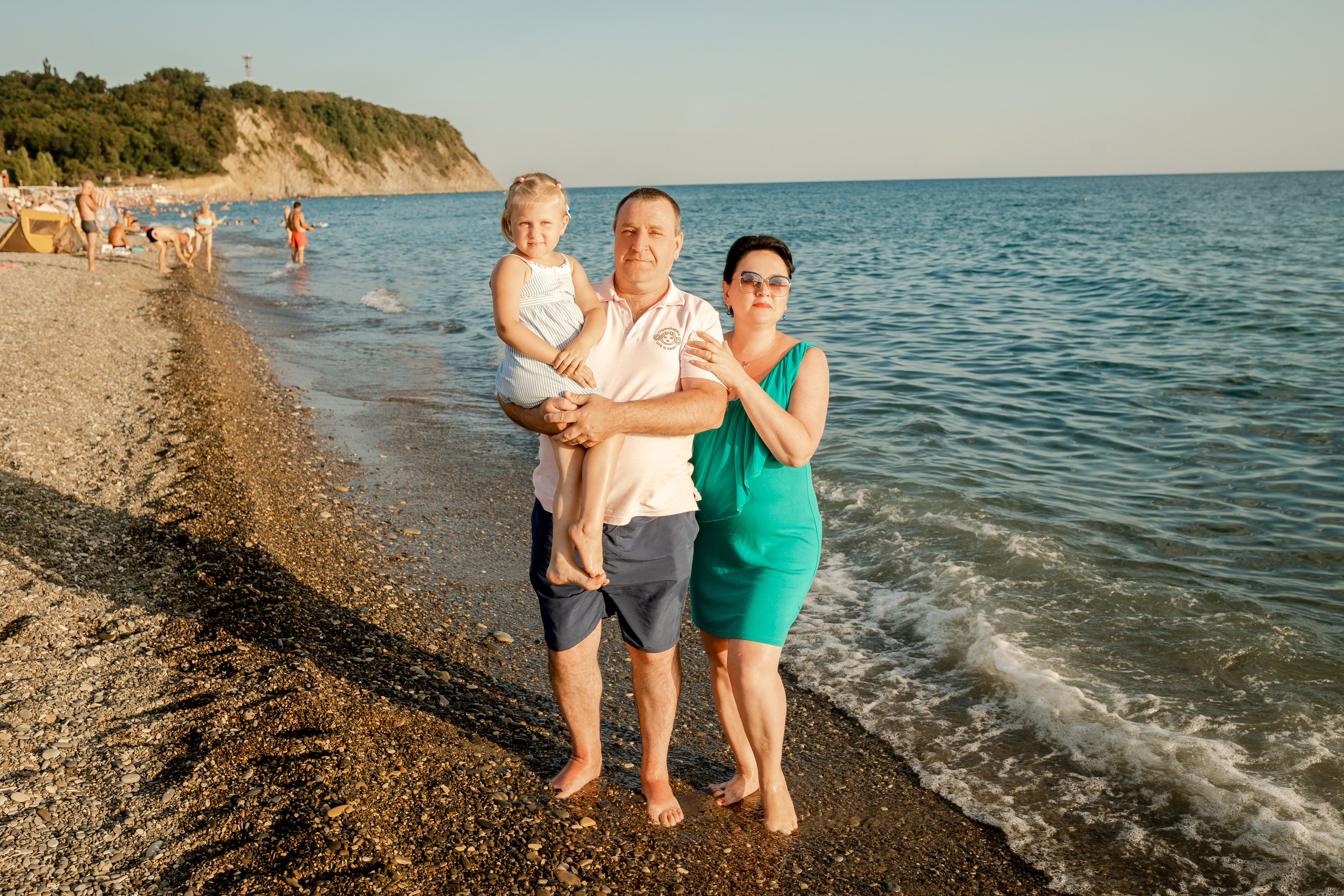 Карина, Евгений и Катя. Фотограф в Геленджике, Архипо-Осиповке, Абрау-Дюрсо, Кринице Виктория