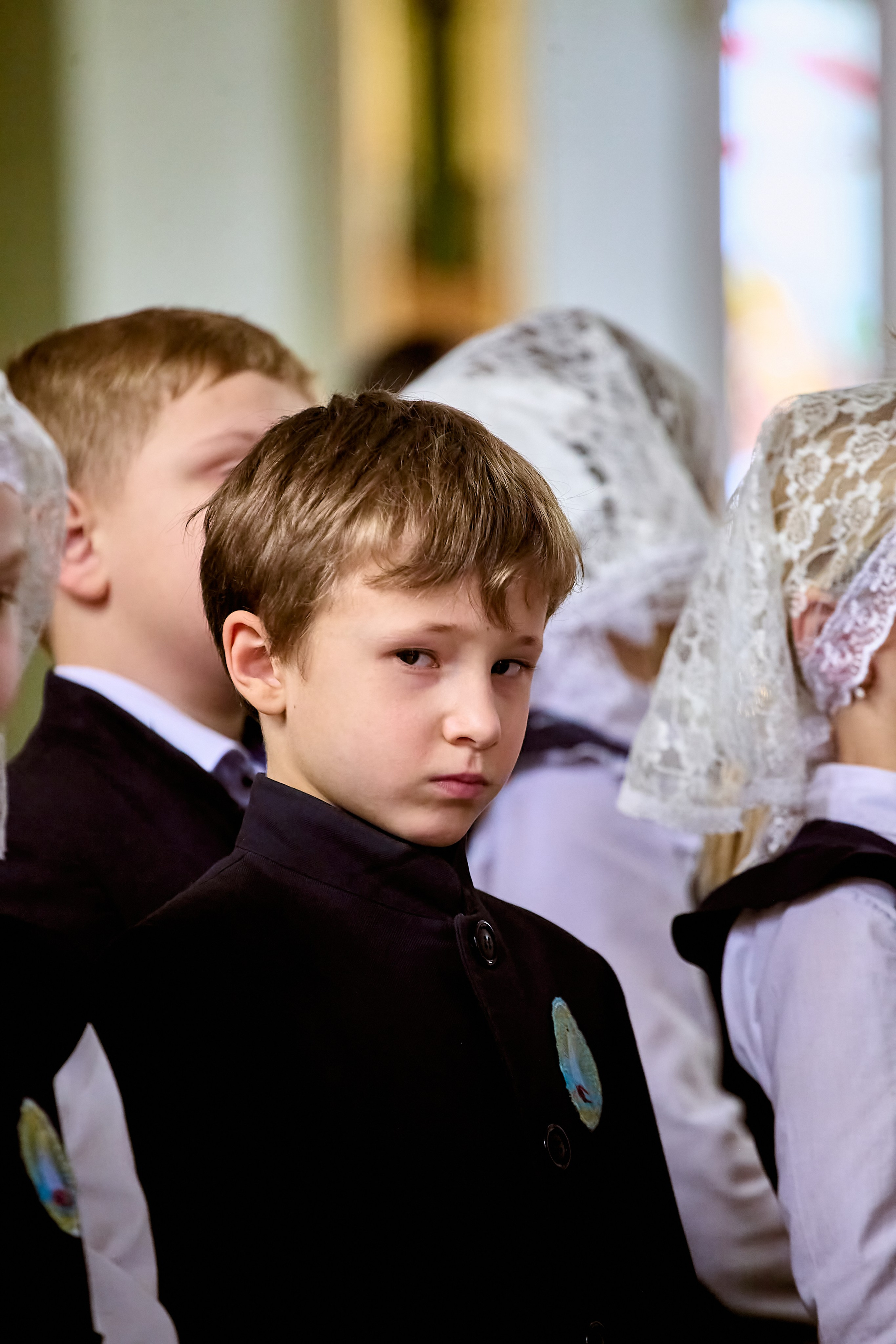 Лица Храма Детский Портрет в Храме