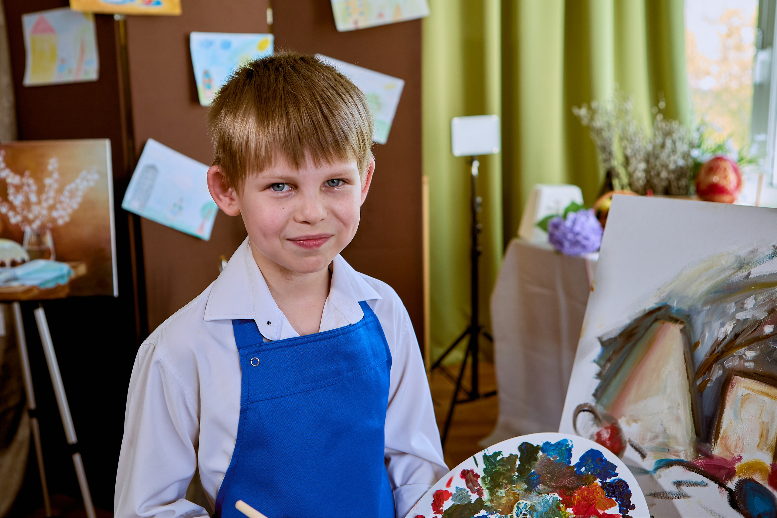 Творческая фотосессия художники