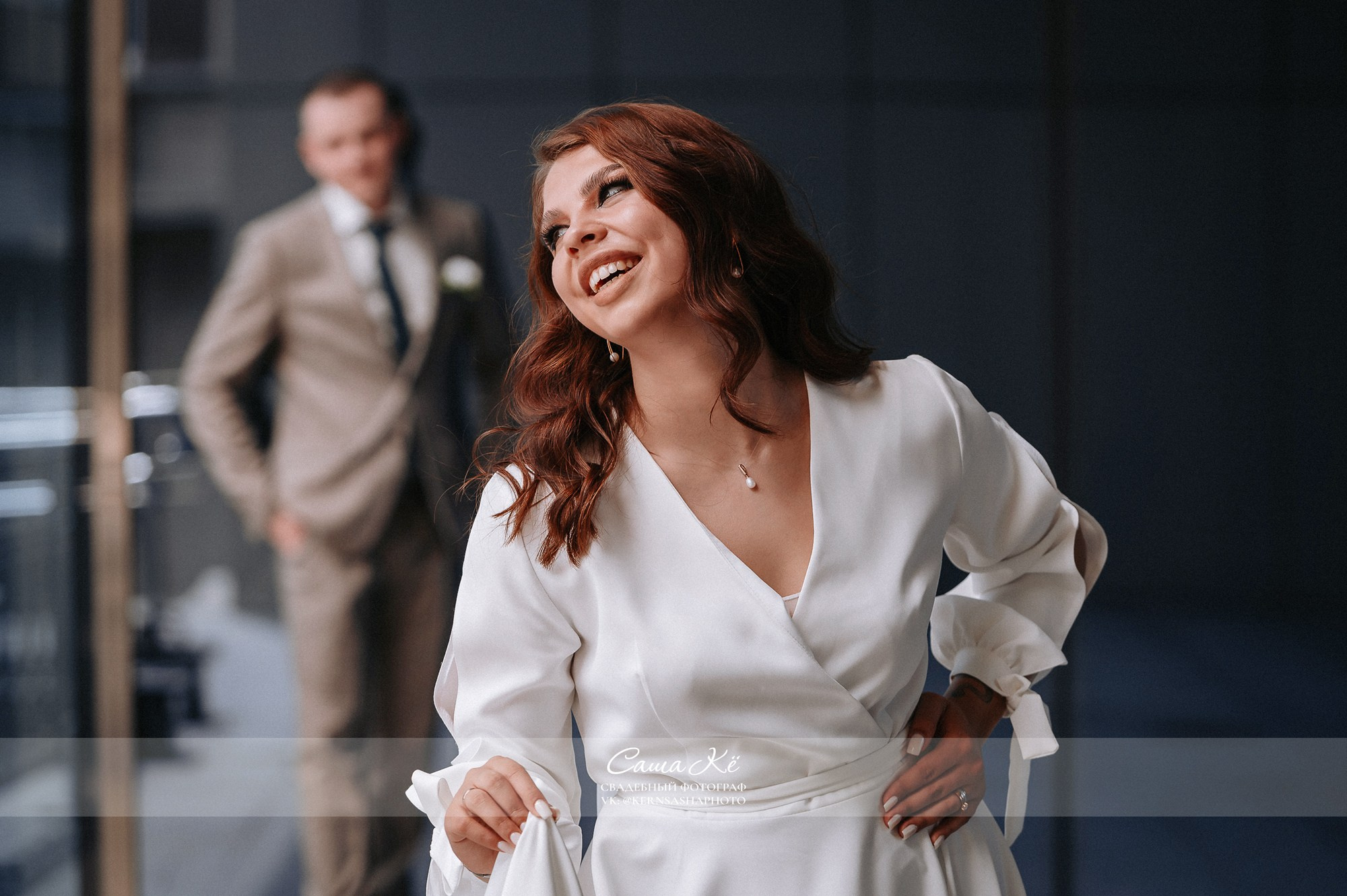 Свадебная фотосессия В&Д на Набережной Новосибирска. Свадебный, семейный и event фотограф в Новосибирске и Новосибирской области Саша Кё
