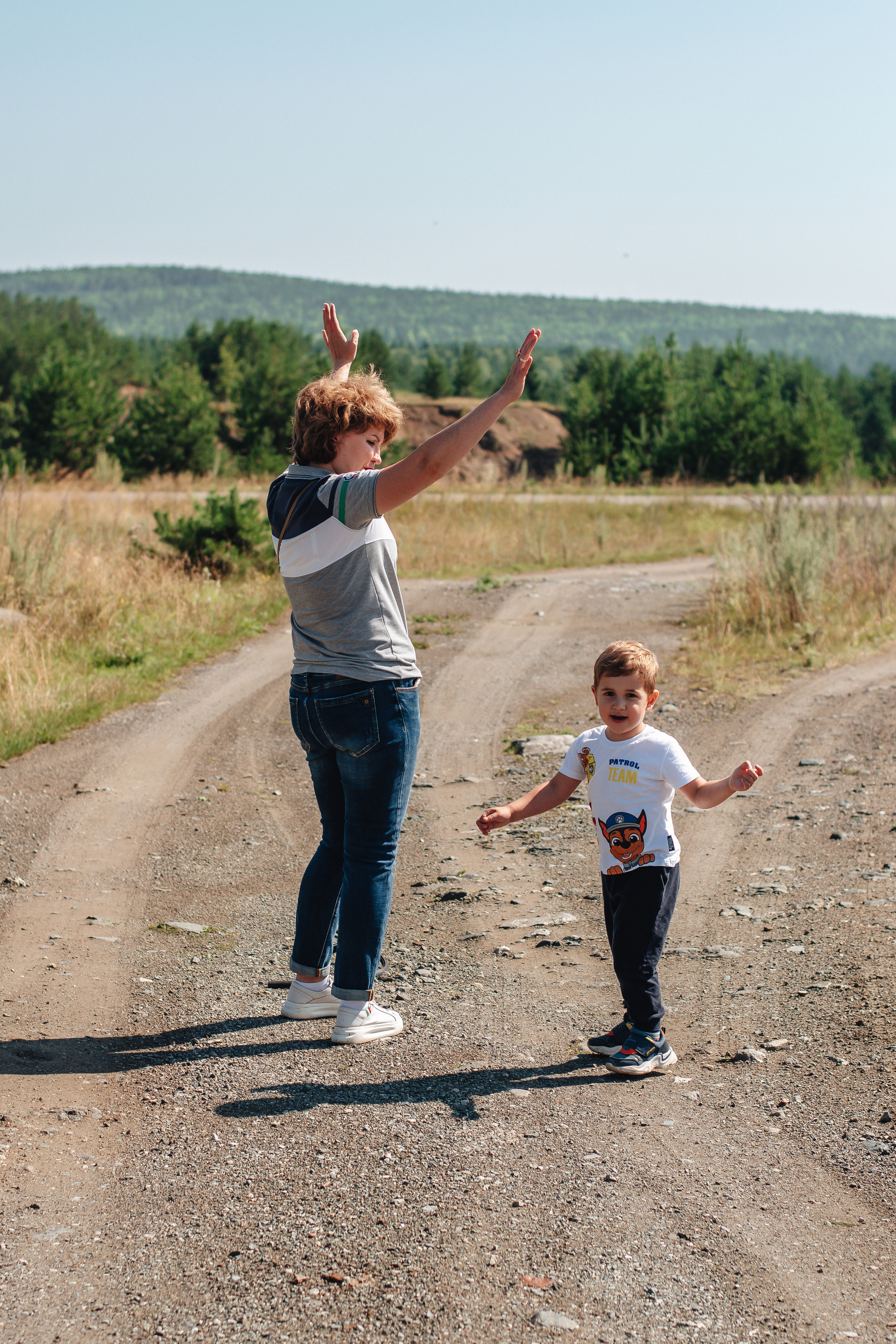 Даня с бабушкой и дедушкой. Фотограф Санкт-Петербург | Дарья Першина