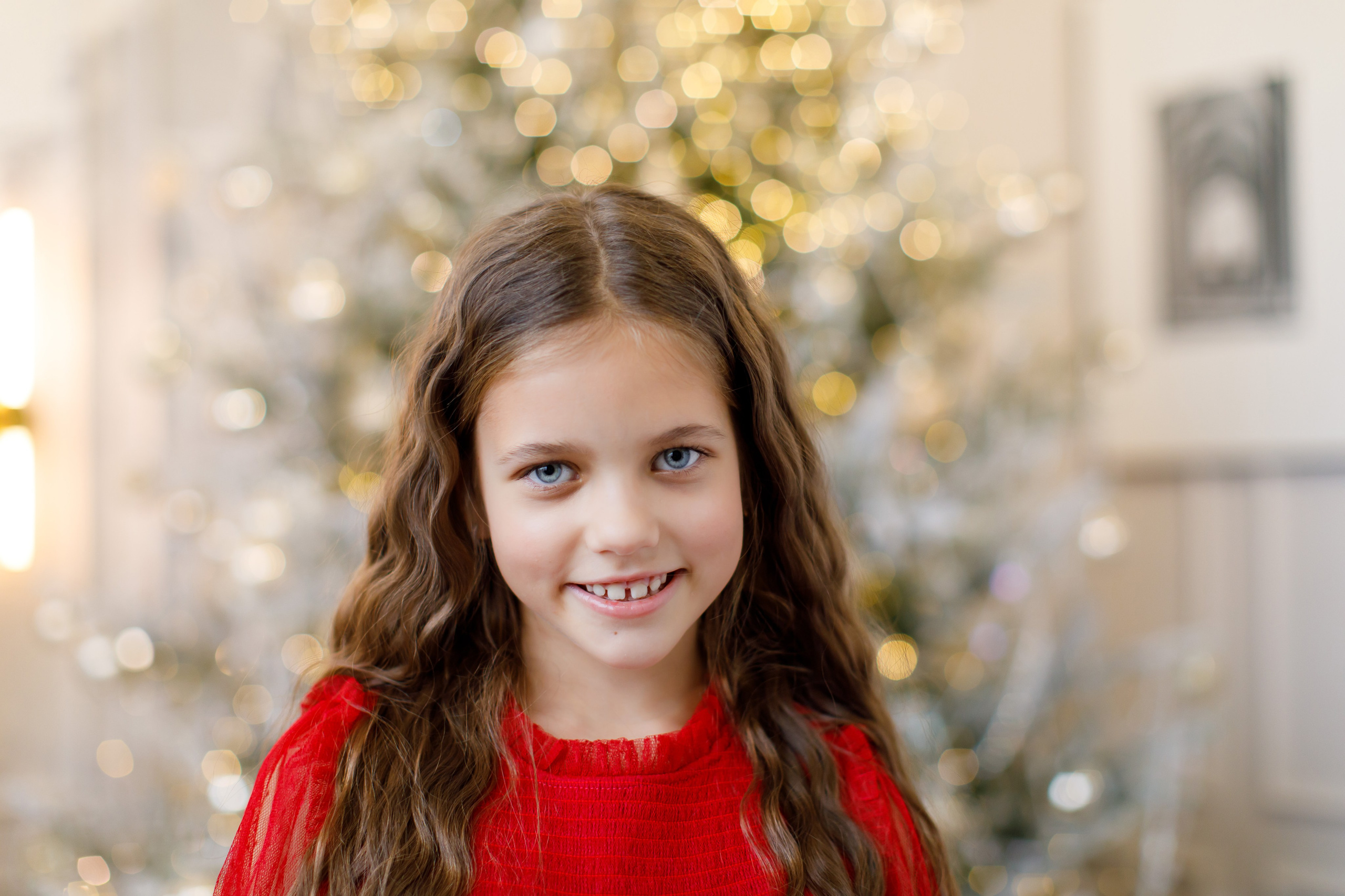 Семейная новогодняя съёмка в студии. Портретный и семейный фотограф Юлия Герман