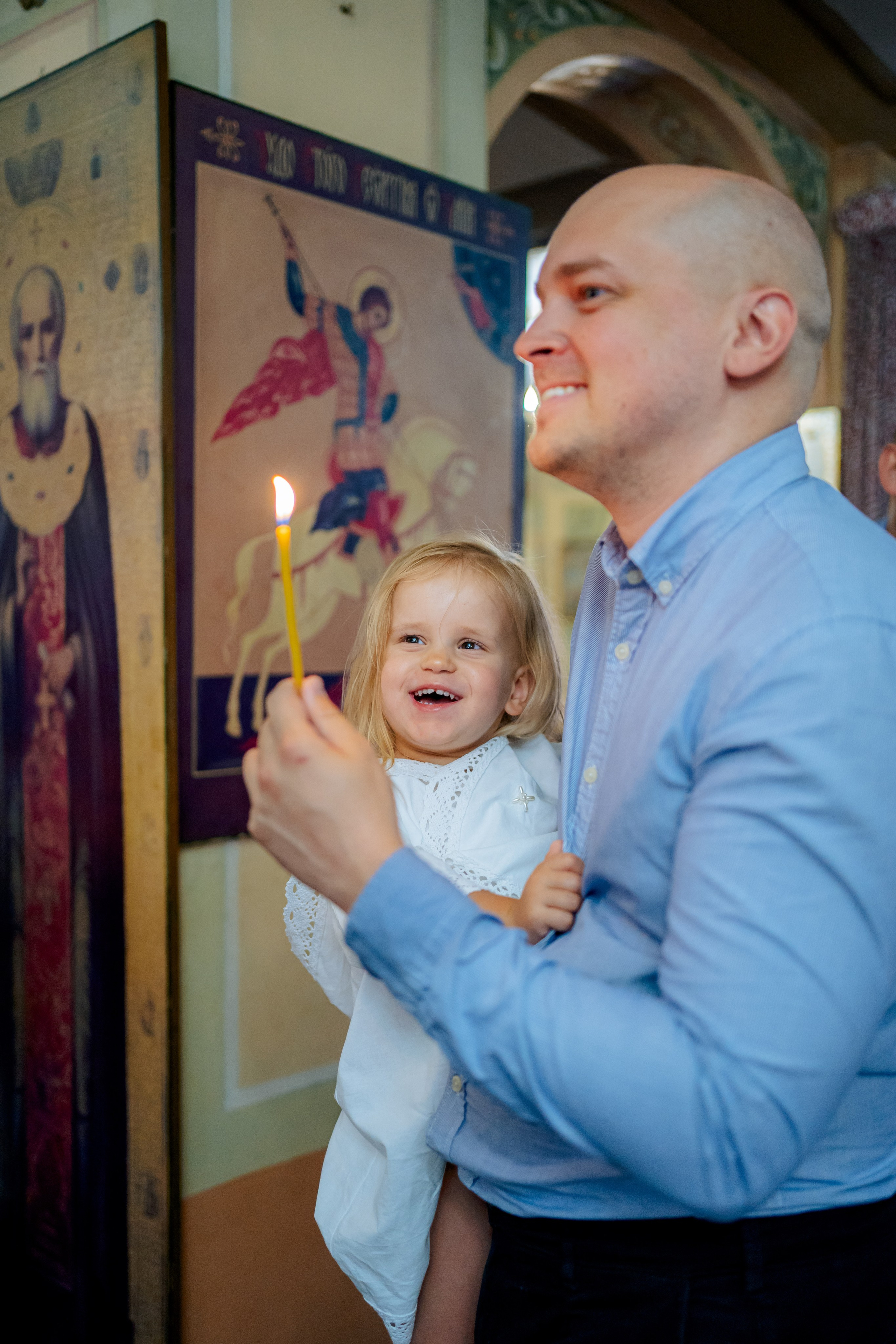 Крещение Полины. Фотограф Казакова Анастасия