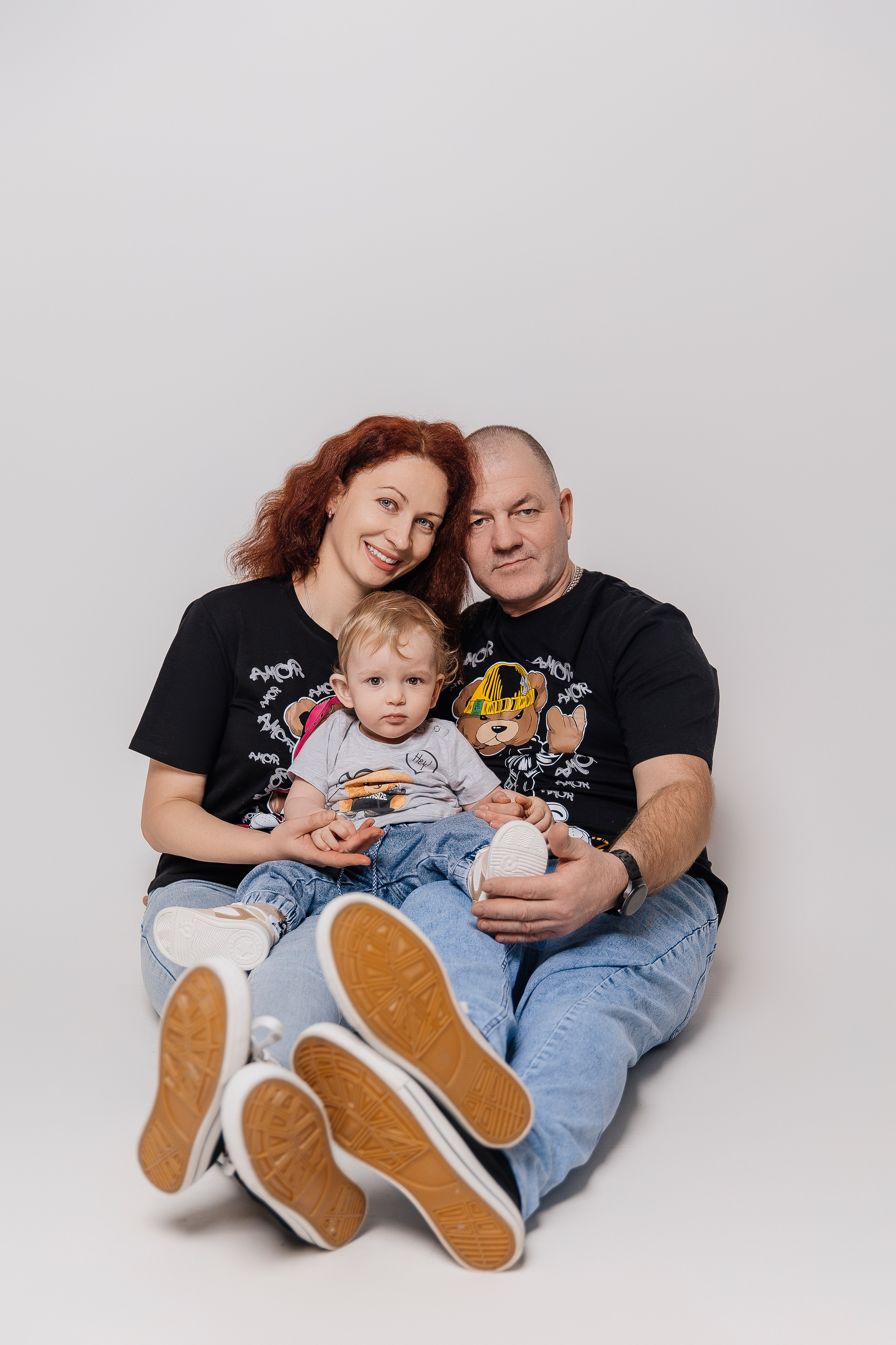 Семейная в студии 2. Семейный и Детский фотограф г. Москва, г. Борисоглебск