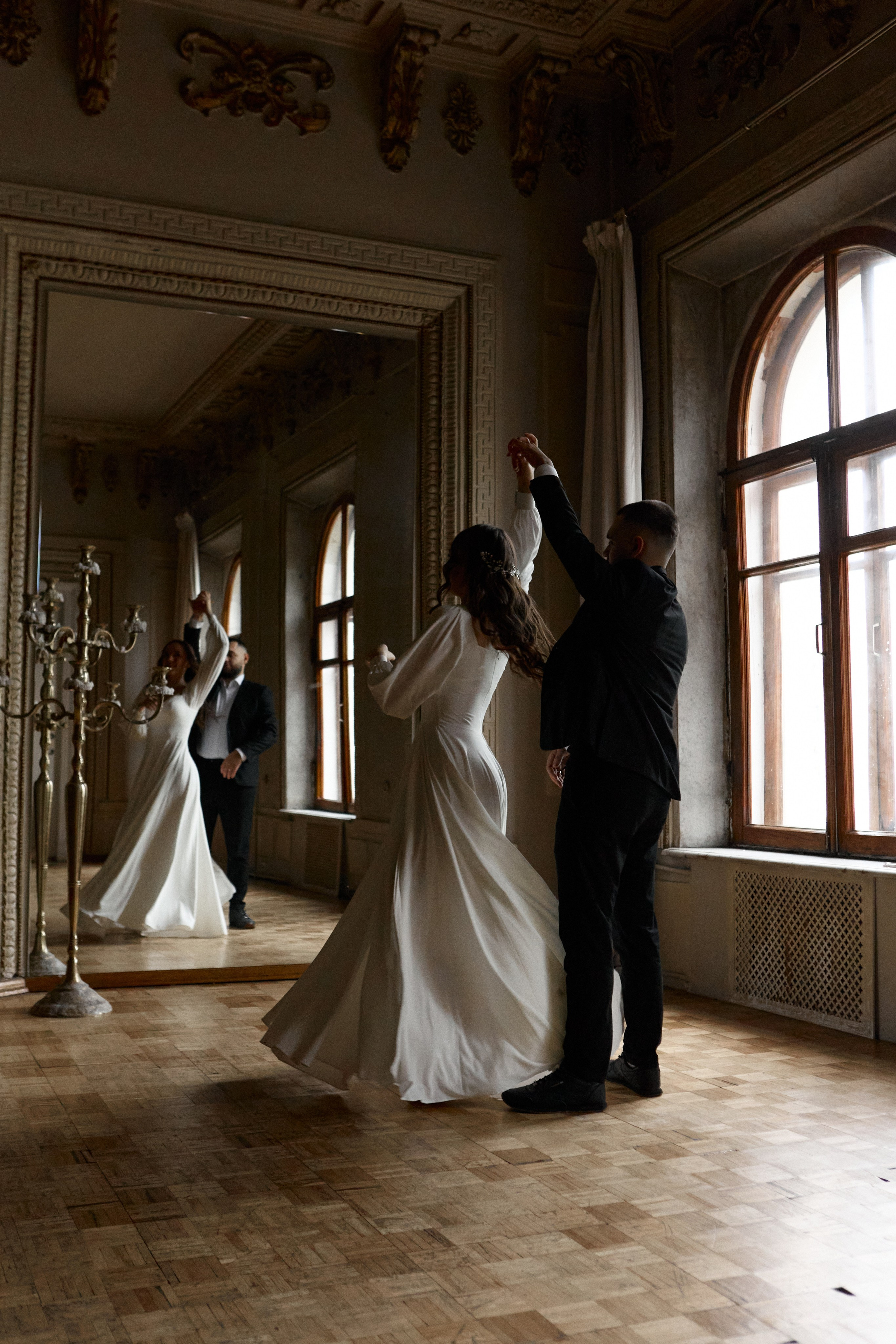 Свадебная фотосессия в студии в Москве