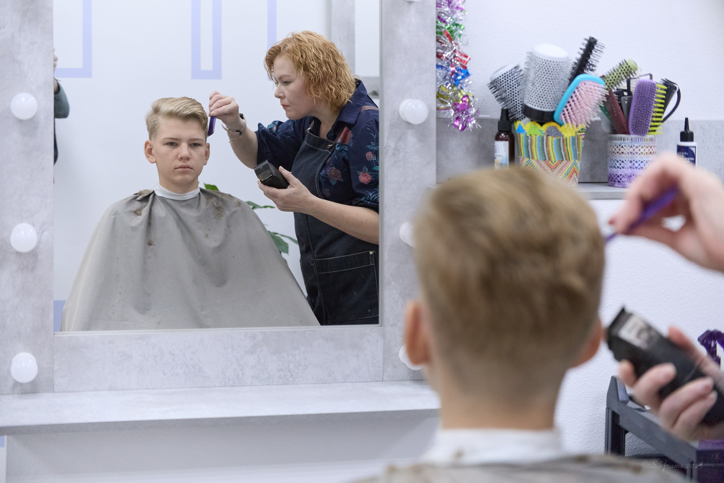 Студия дизайна волос Эстетика. Коммерческий фотограф для бизнеса в Томске Дмитрий Ельчанинов