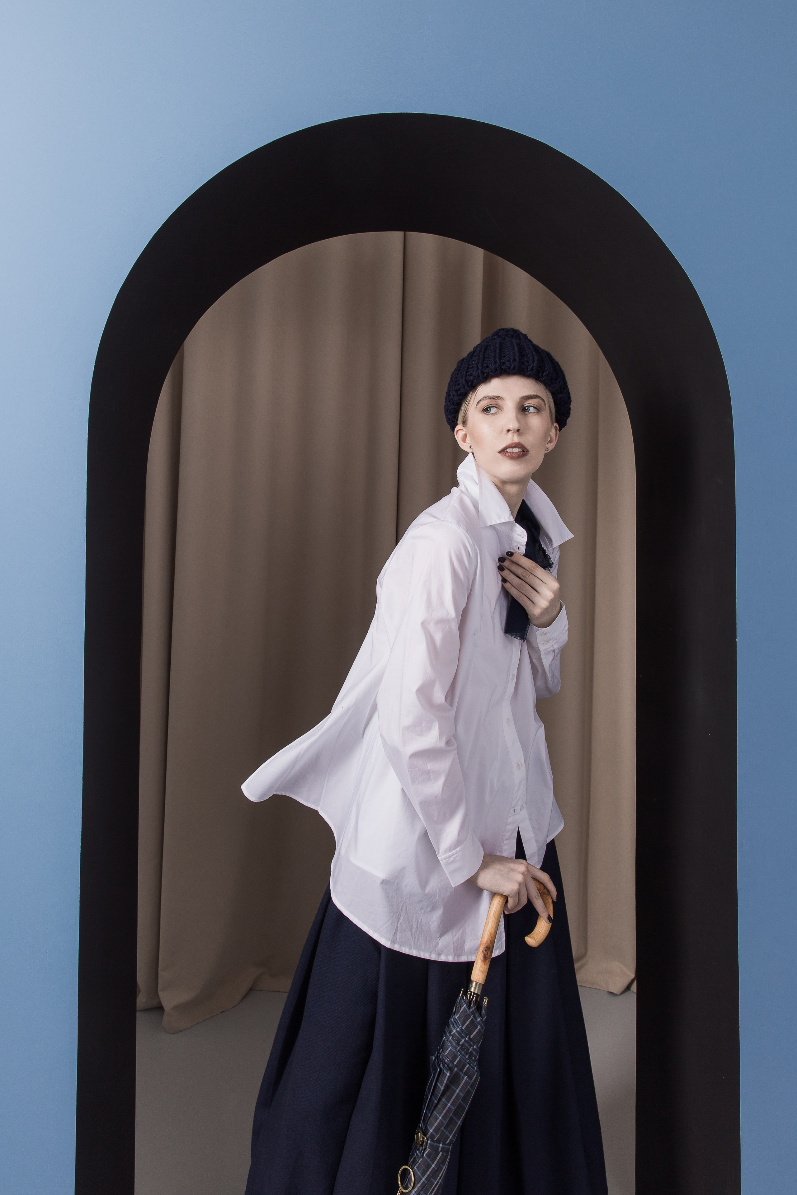 LookBook Winter 2022-2023 fo CROKI. Photographer Anna Arzamastseva