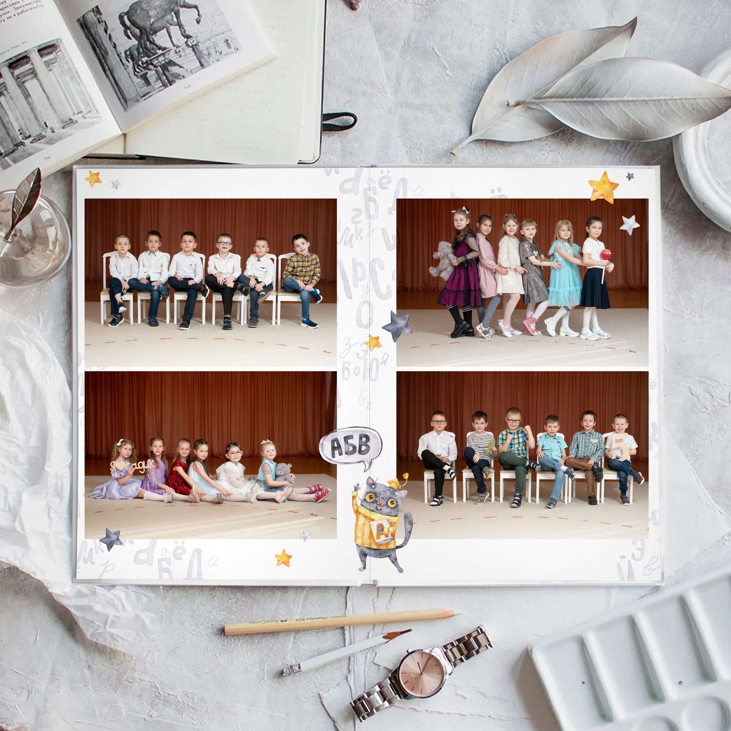 Сад группа Знайки. Школьный фотограф и фотограф в детском саду