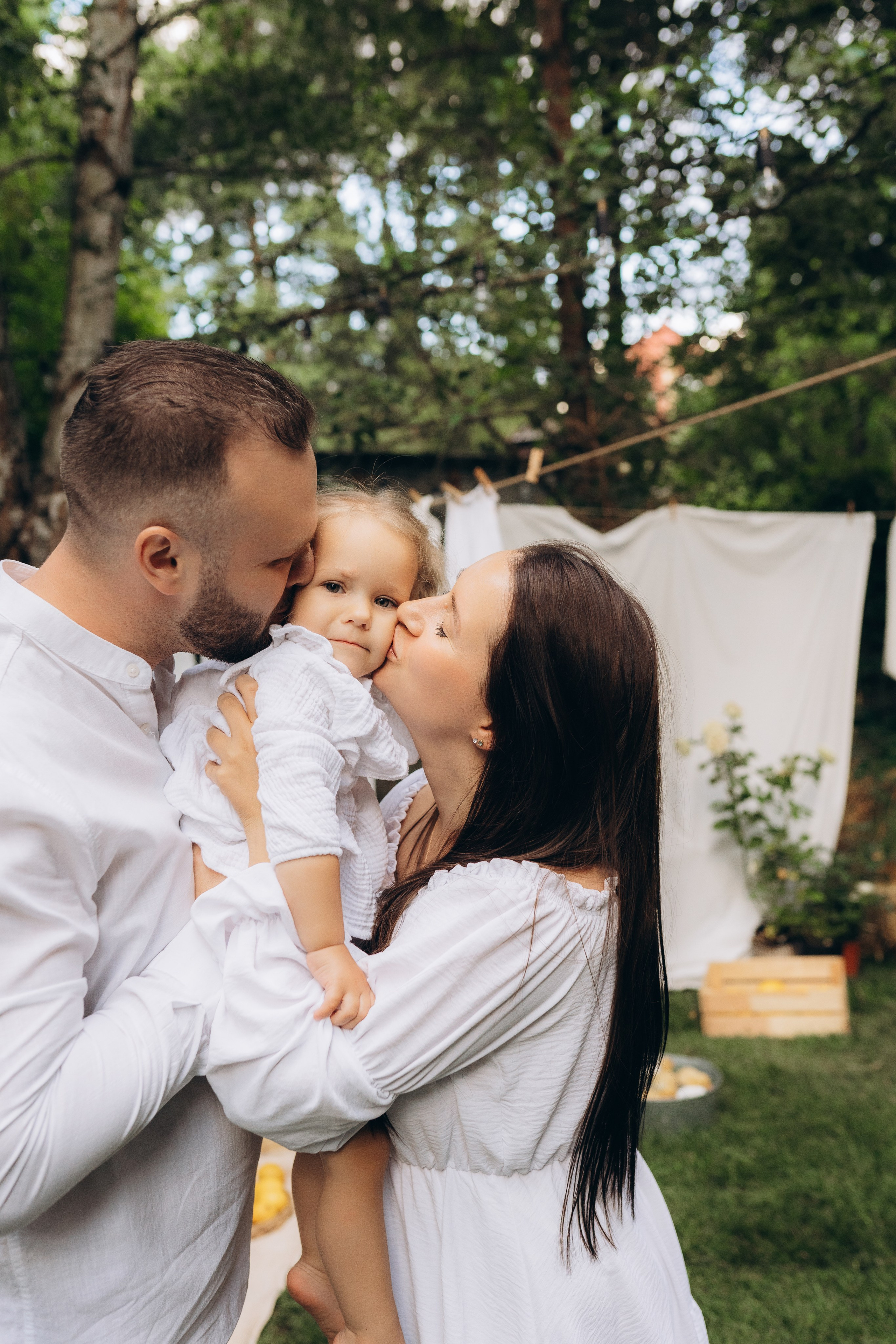 Семейная фотосессия в студии в Москве, семейный фотограф Анна Полушина. Свадебный фотограф в Москве Анна Полушина