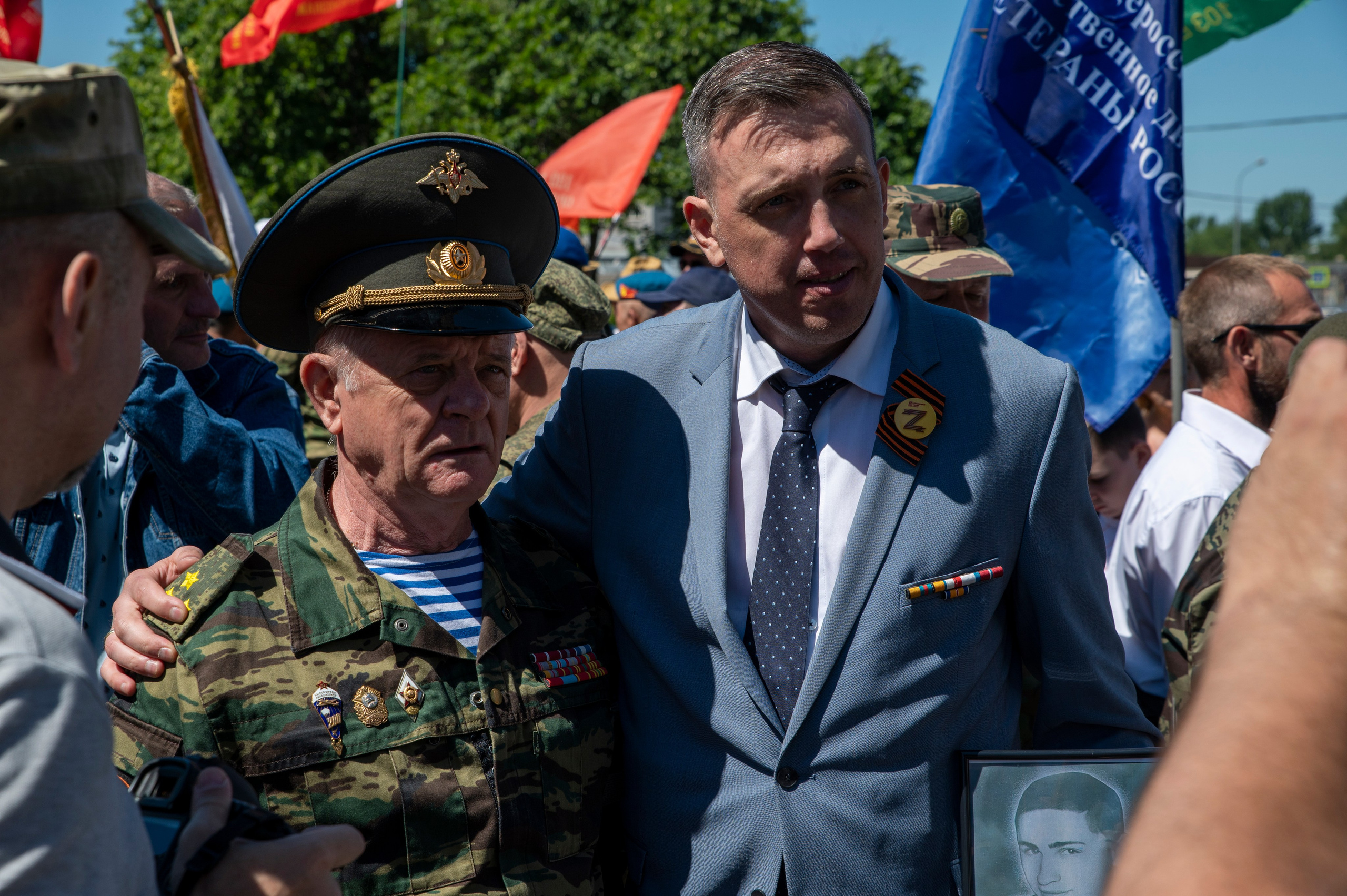 День ветеранов боевых действий 2022. Фотограф Роман Адлер