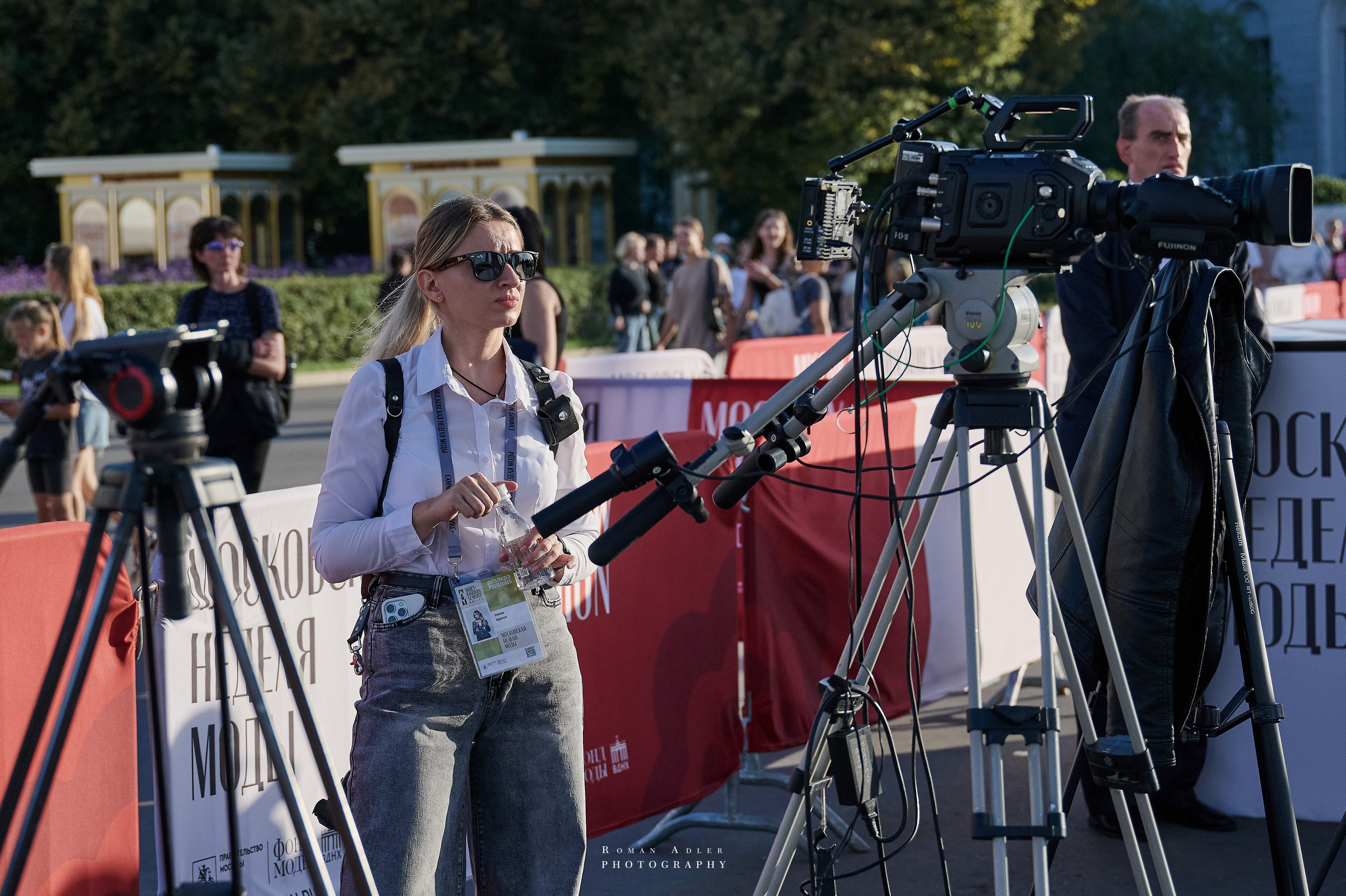 Московская неделя моды. Фотограф Роман Адлер