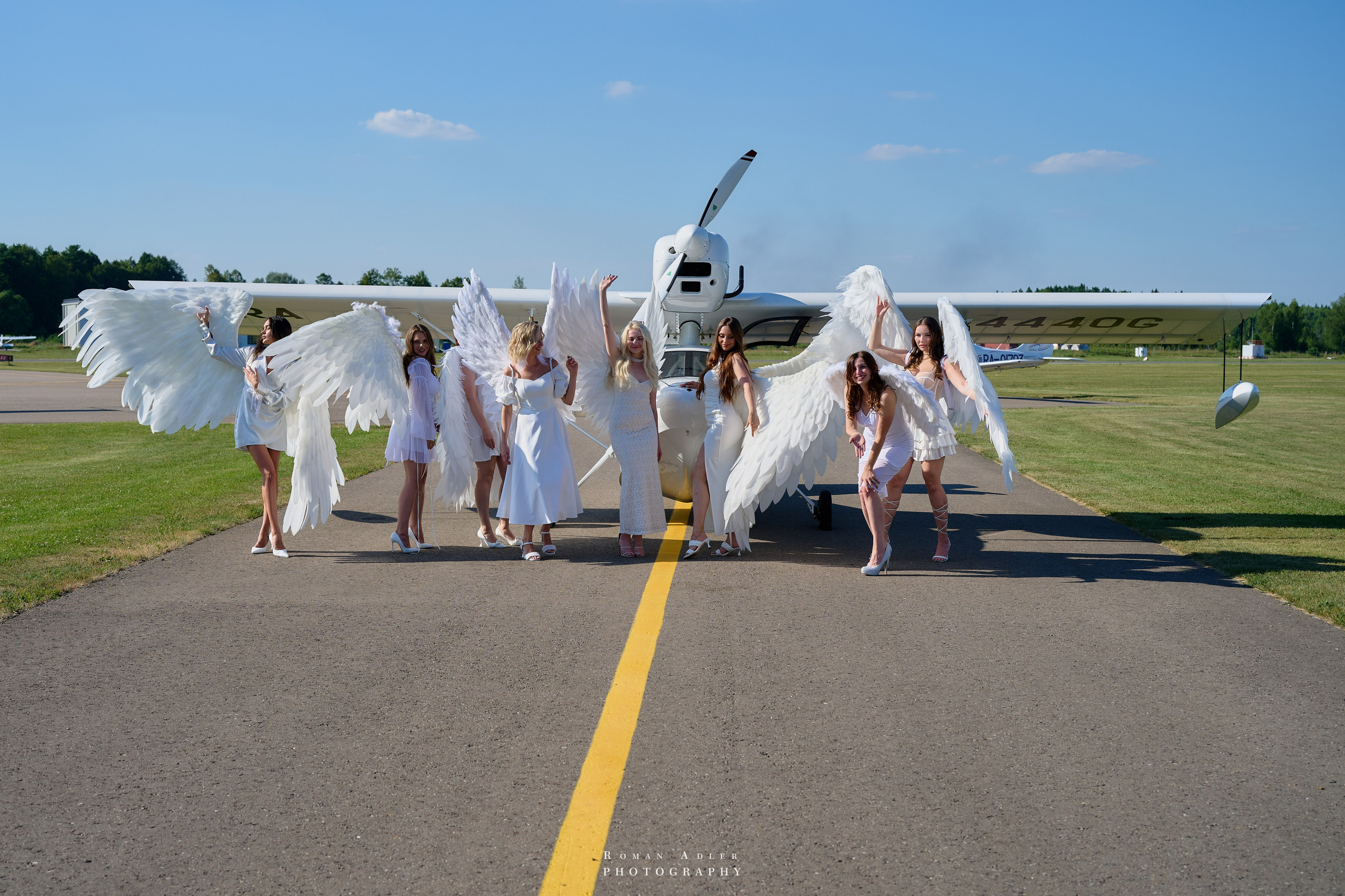 Ангелы ТОП Стюардесс. Фотограф Роман Адлер