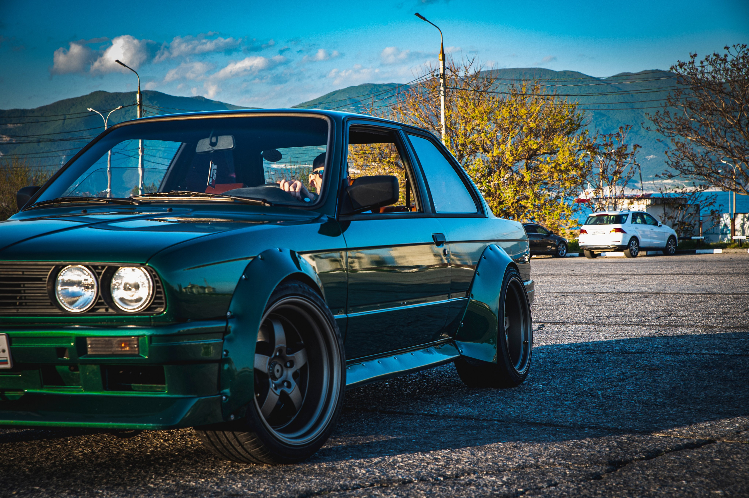 БМВ & Доберман. Фотограф Роман Адлер