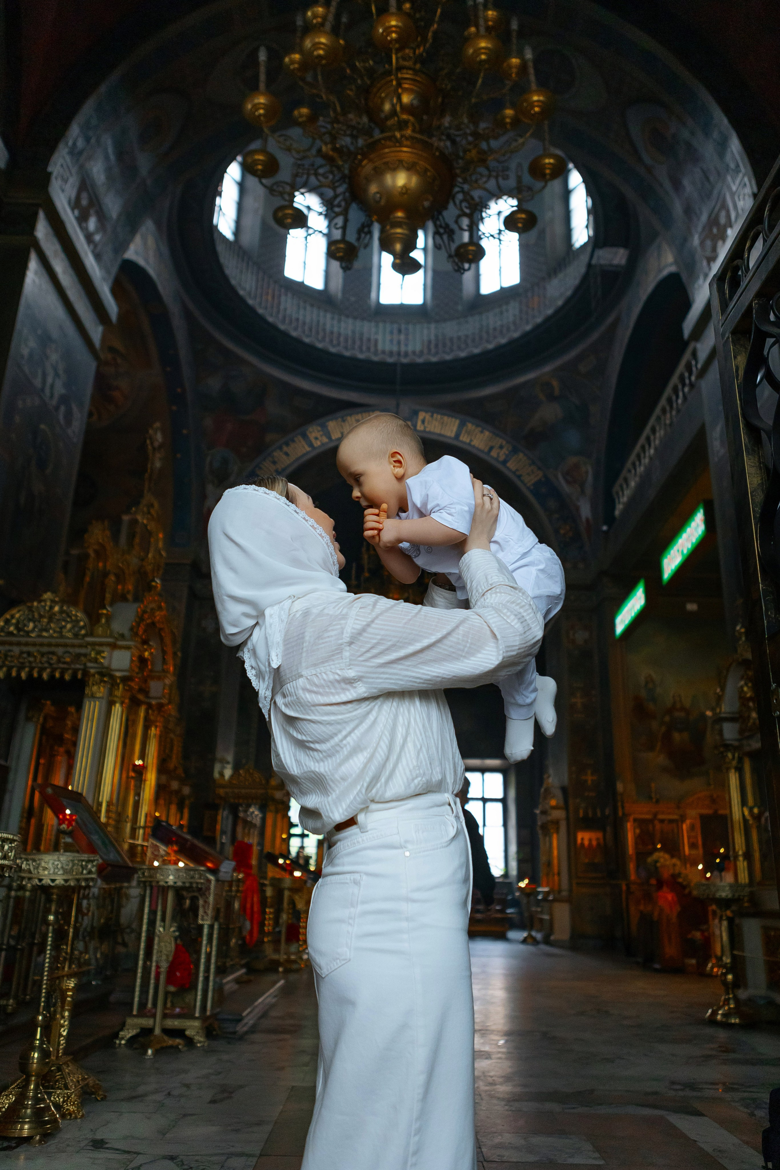 Крещение Даниила. Семейный и детский фотограф в Москве Александра Мак