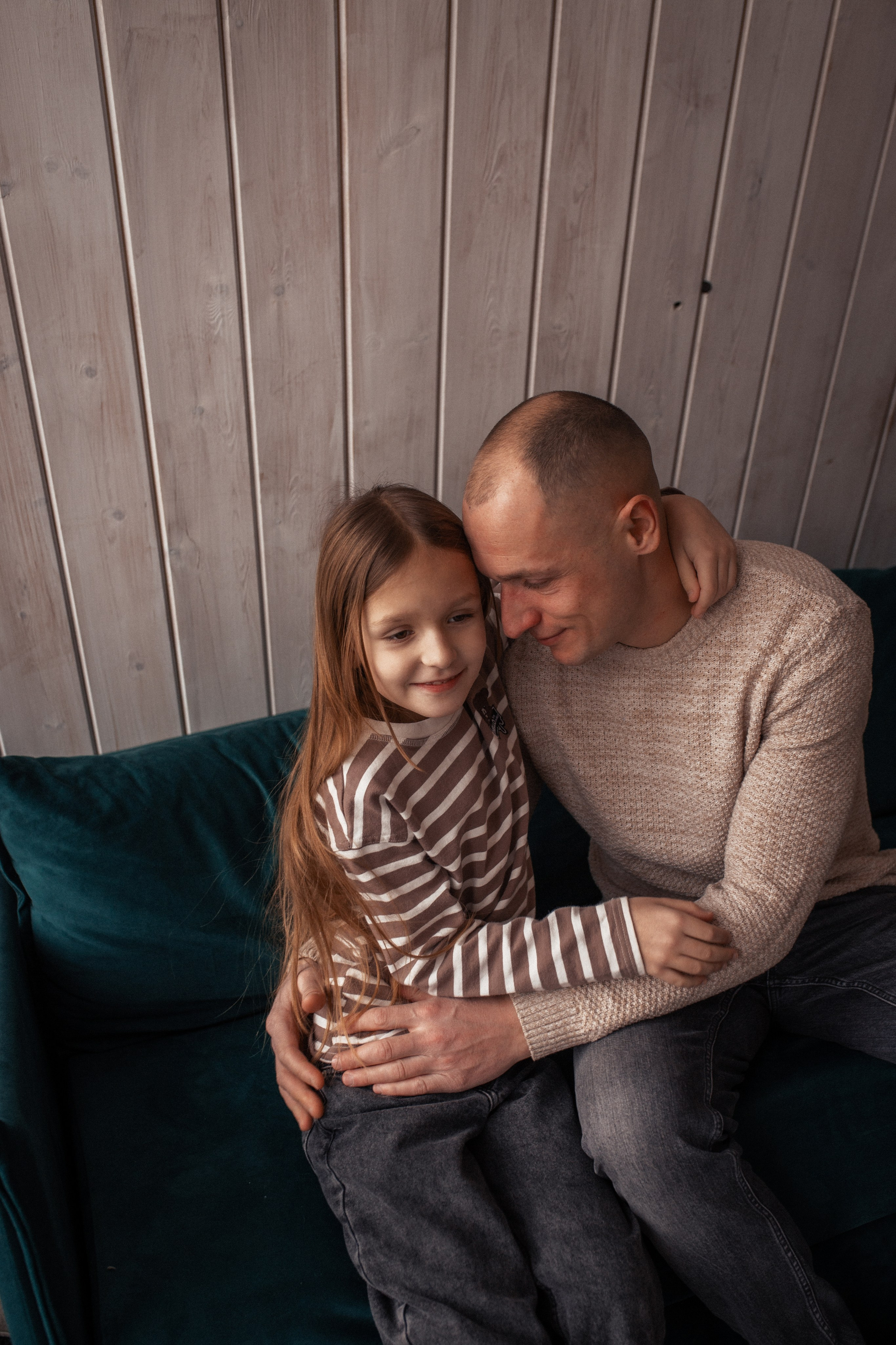 Мария с семьёй