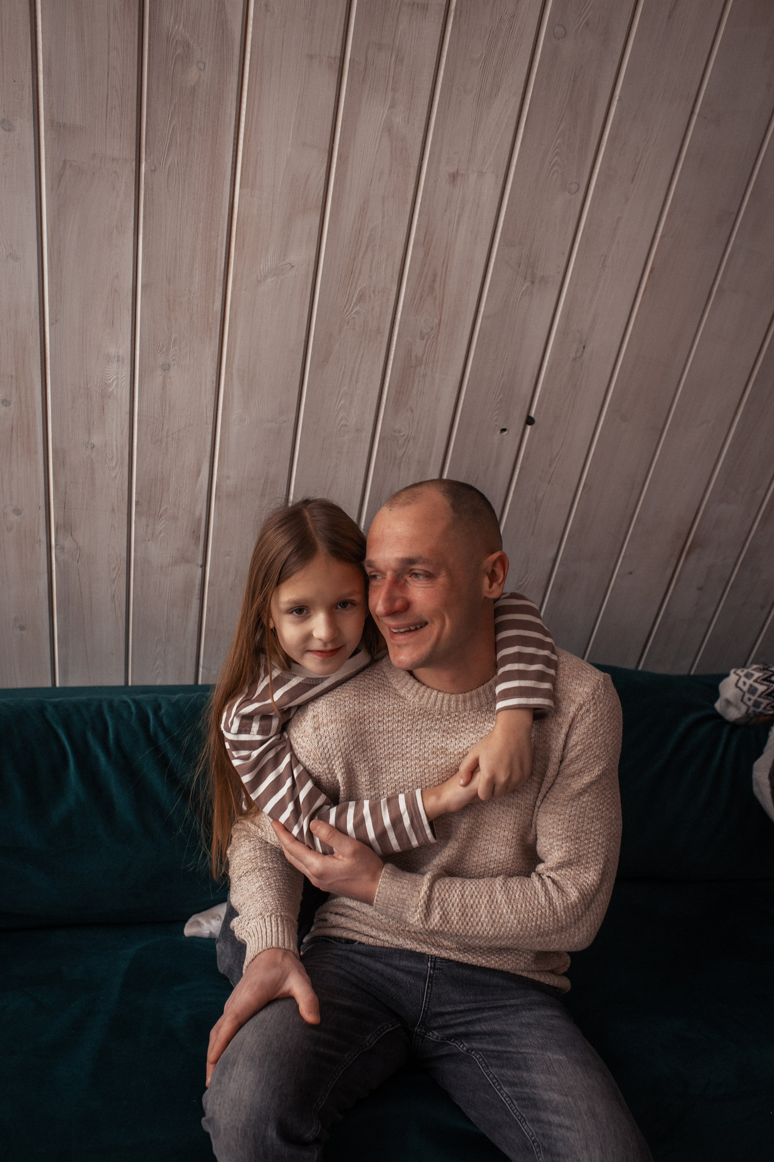 Мария с семьёй