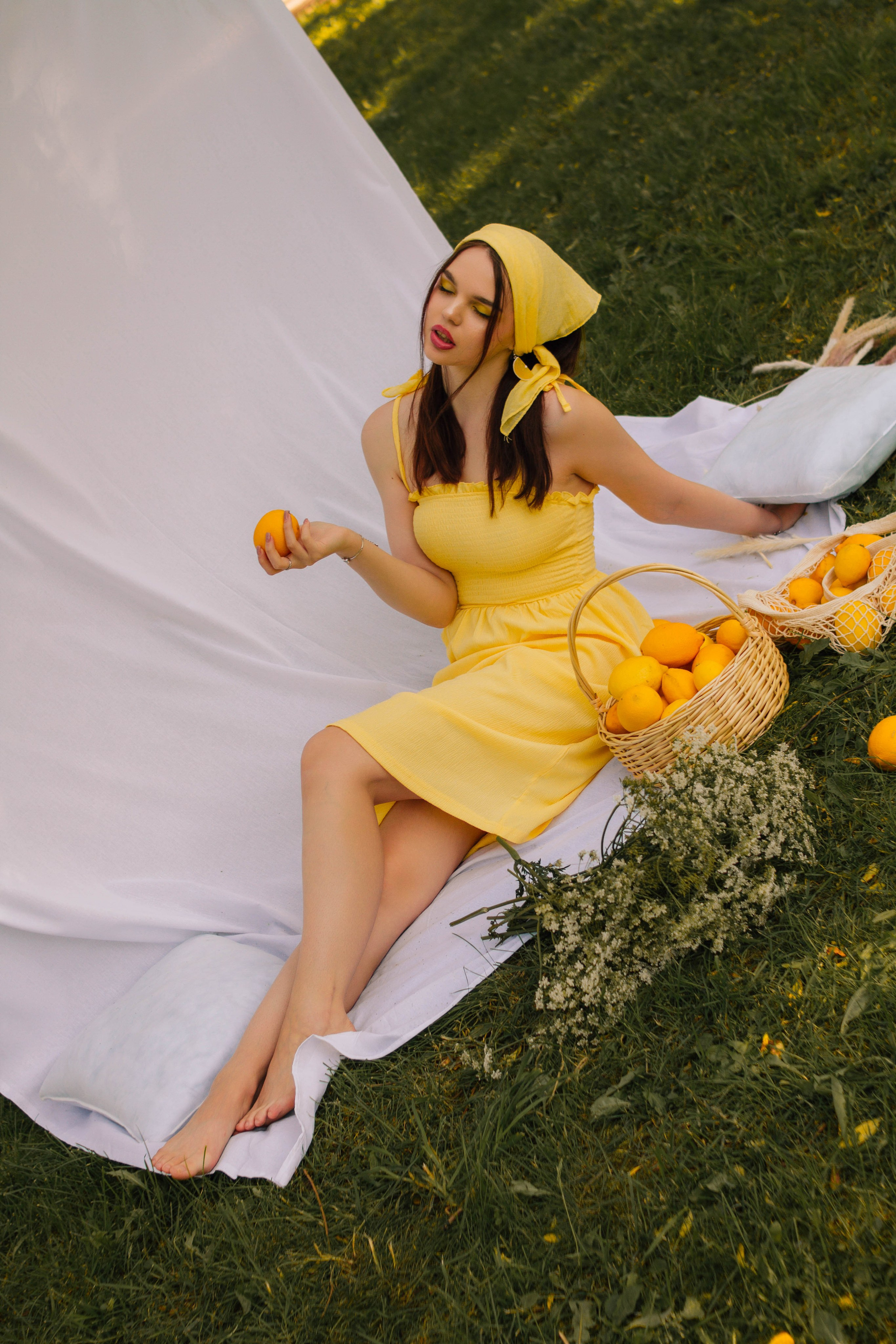 Лимоны в парке. Создадим шедевр? Виталина и её фотоискусство