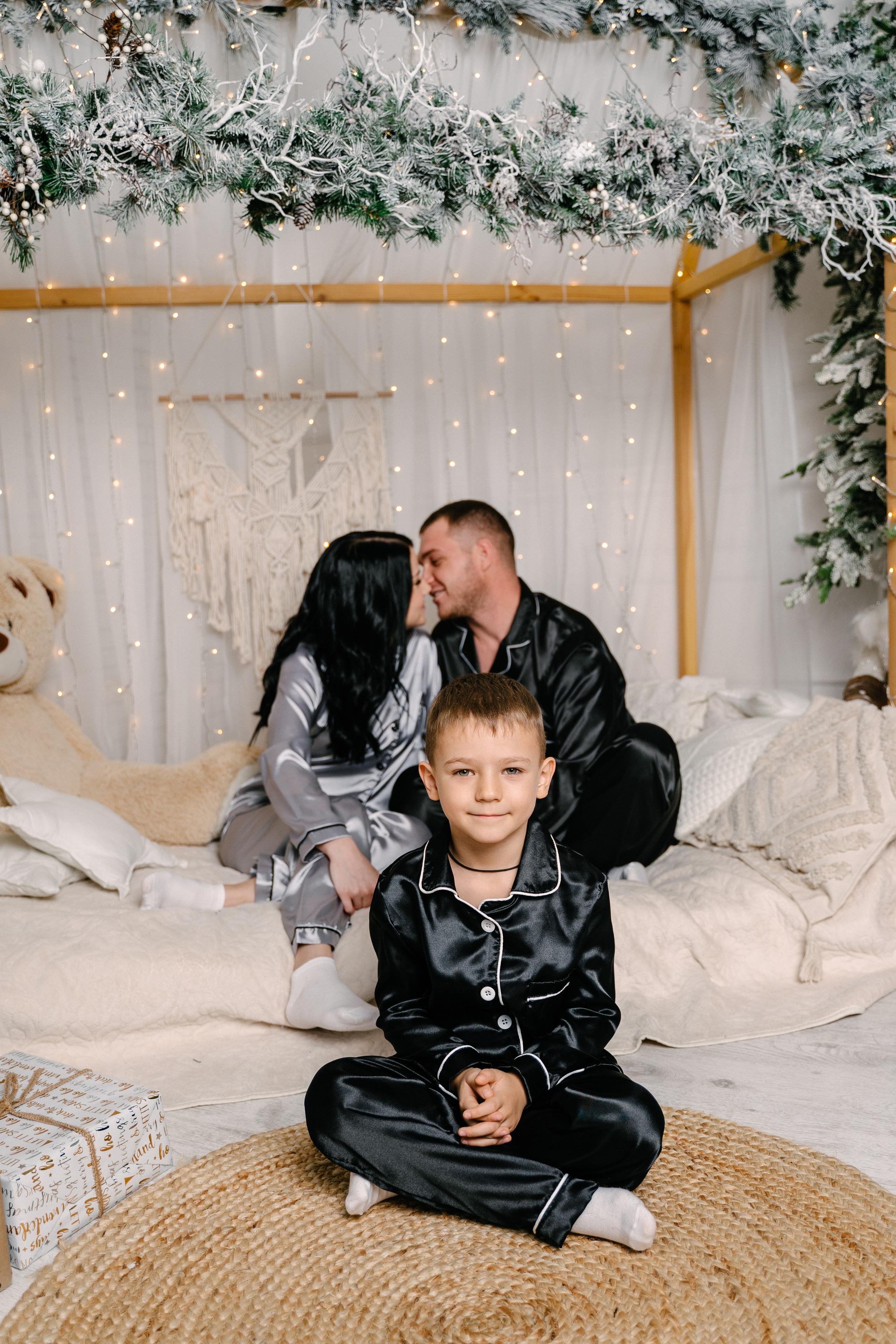 Новогодняя фотосессия в студии. Свадебный и семейный фотограф из Воронежа|Москвы Бубнова Екатерина