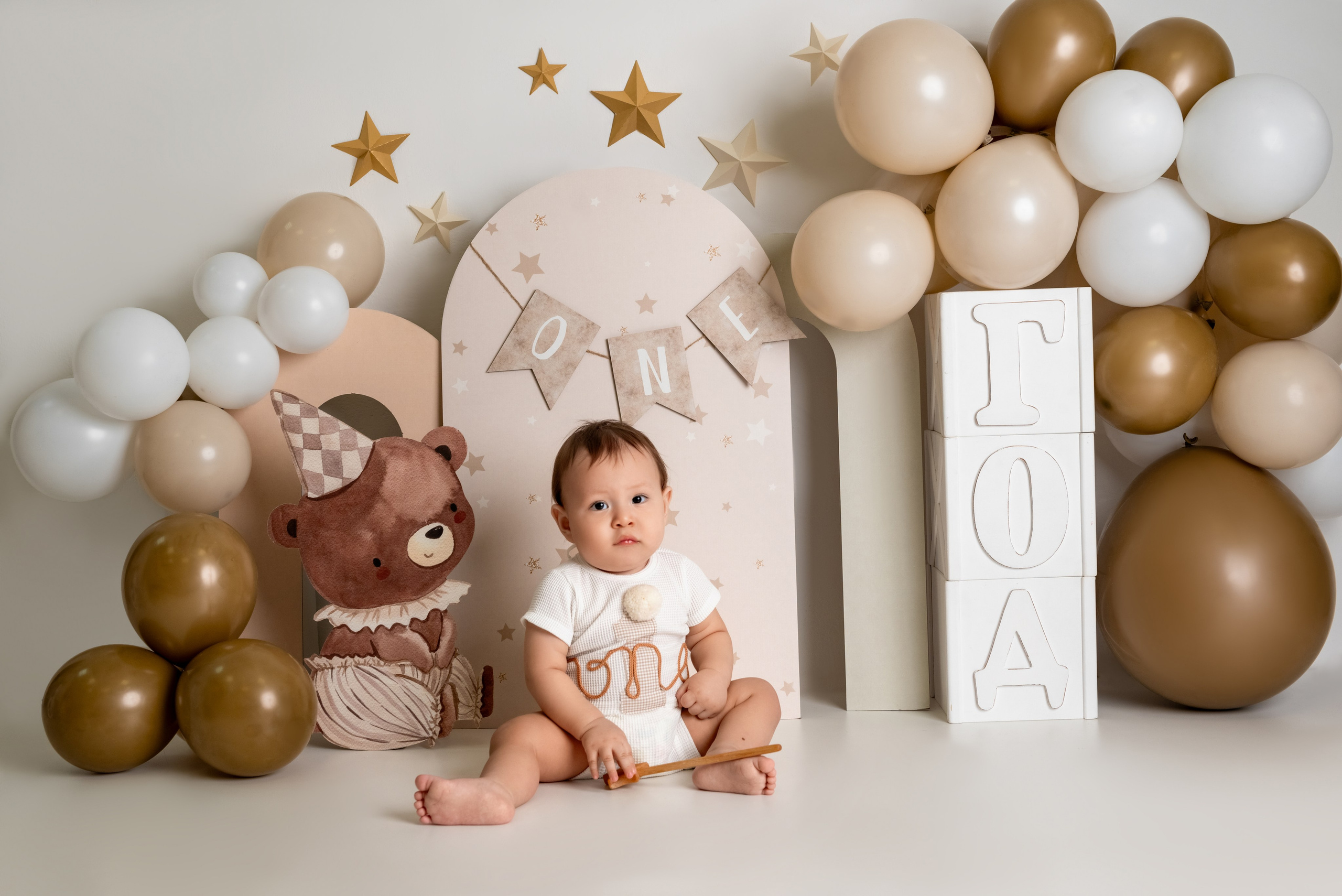 Савелию 1 годик. Фотограф новорожденных в Норильске Виктория Шагалиева