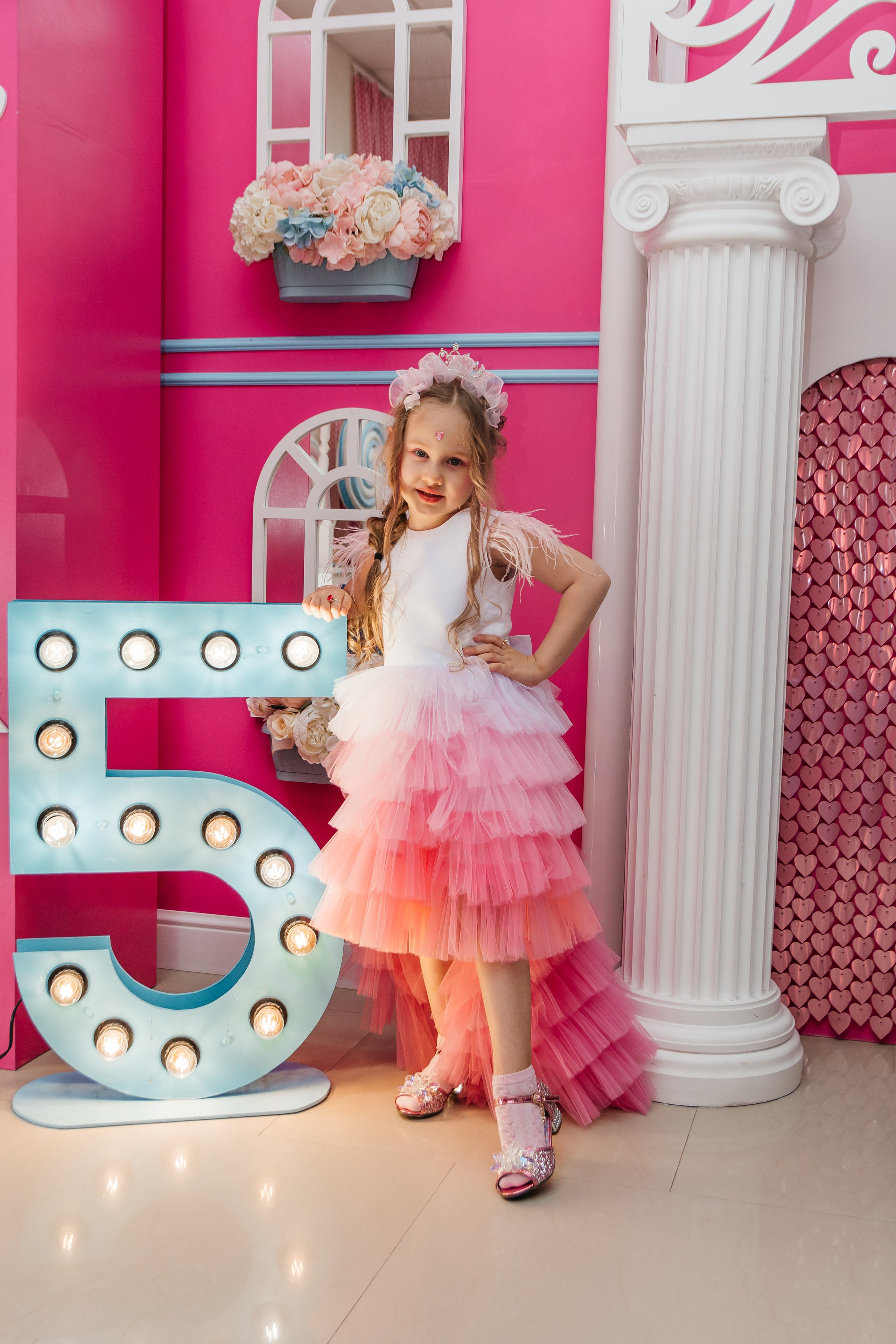 Пятилетие в стиле «Барби». Семейный и детский фотограф Кущ Наташа