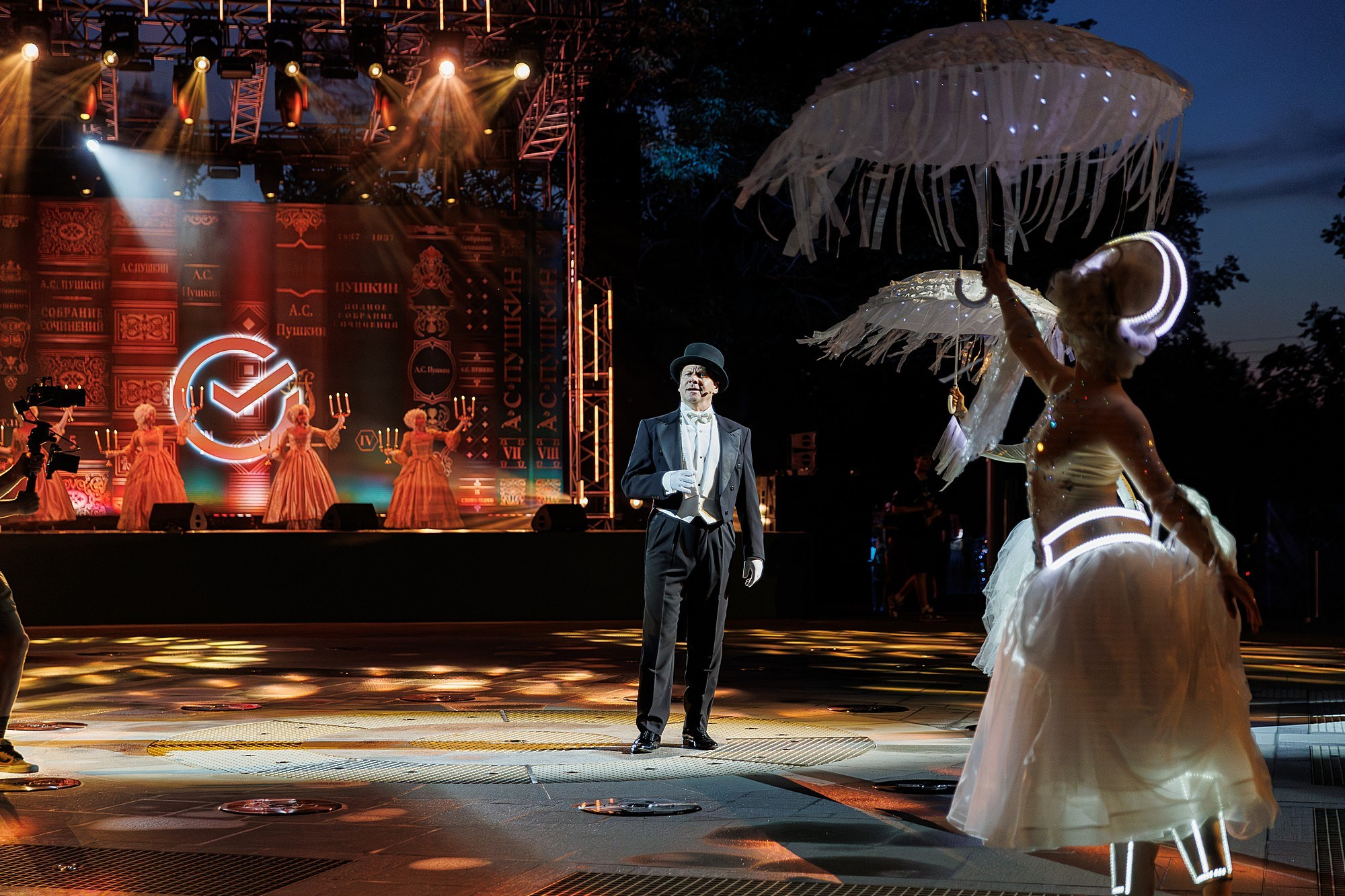 Открытие мультимедийного фонтана | СБЕР. Боченков Вадим | Фотограф в Пскове и Санкт-Петербурге