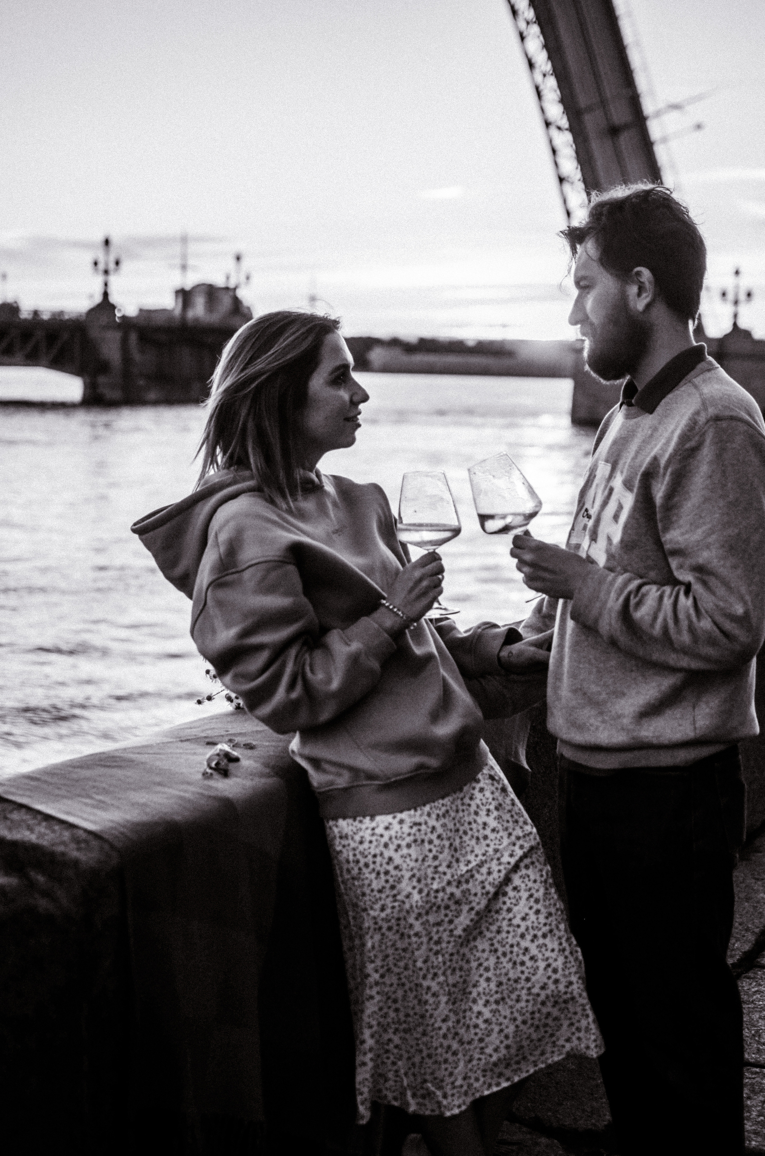 5 утра, разводные мосты. Алина Стрелкова — фотограф