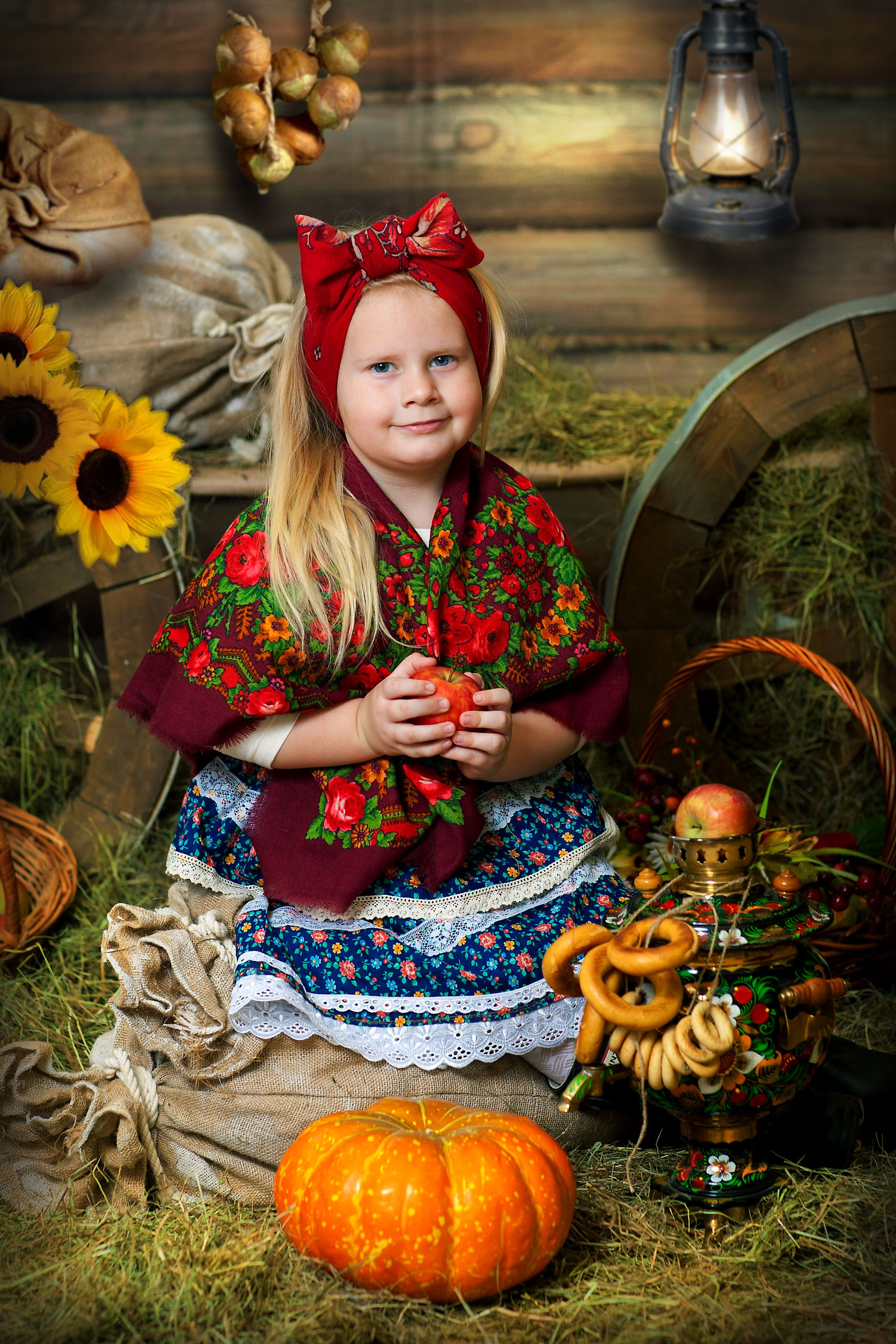 В амбаре. Art photographer Nino