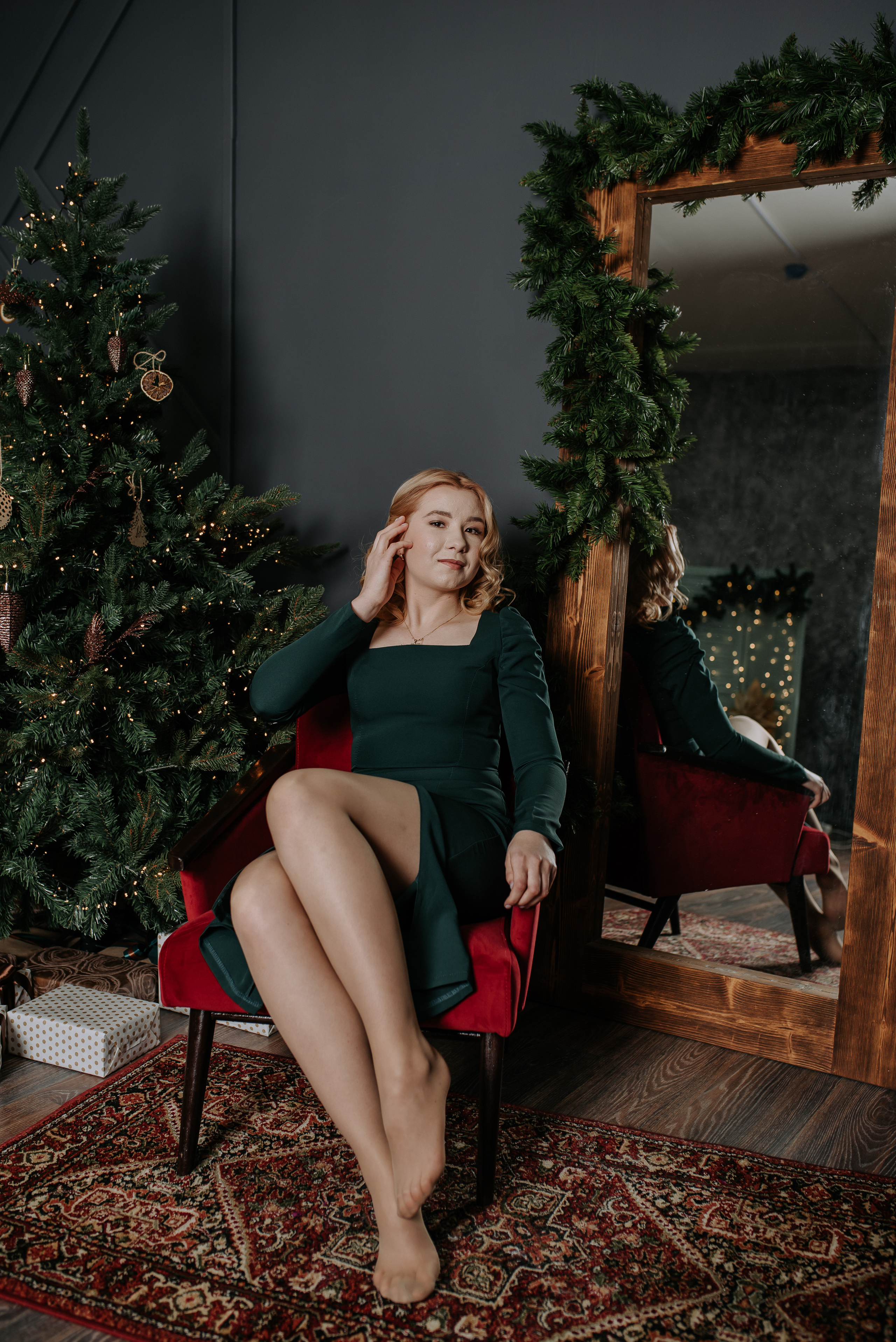 Индивидуальные новогодние фотосессии. Фотограф Диана Оленина Красноярск / Братск