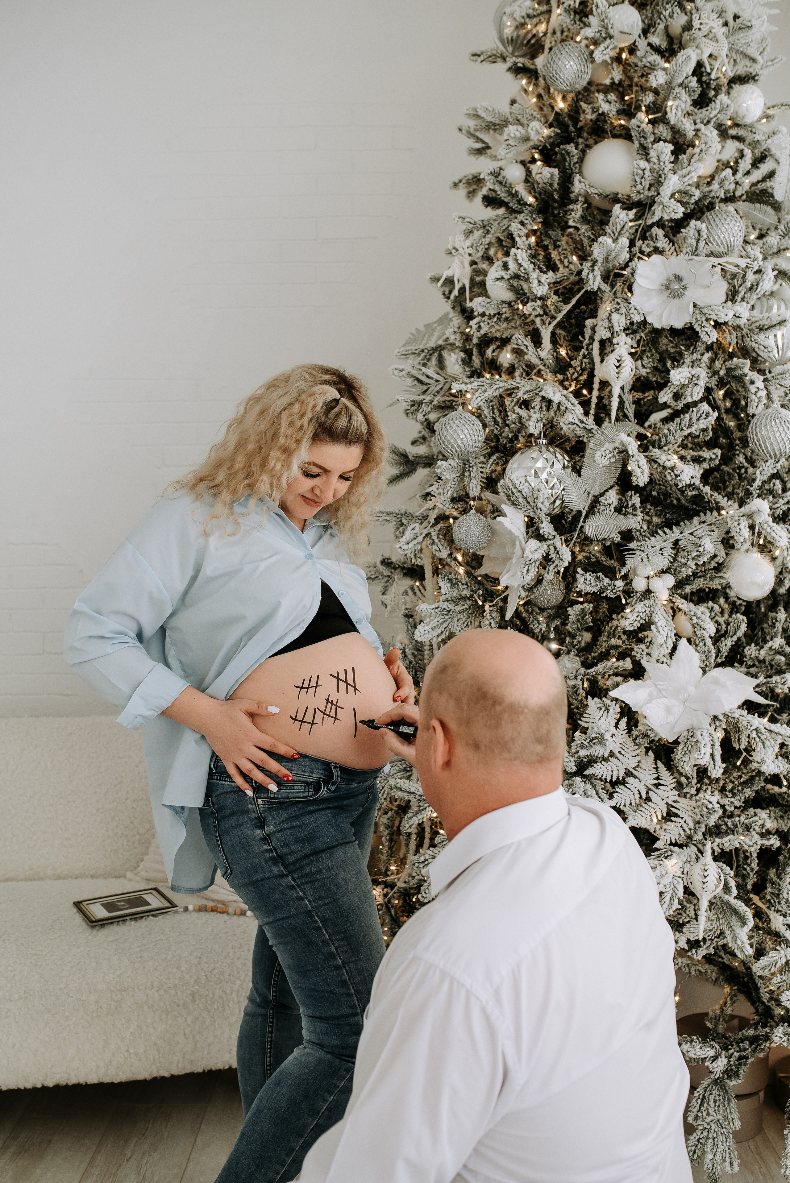 Семейная фотосессия на Новый Год. Фотограф Диана Оленина Красноярск / Братск