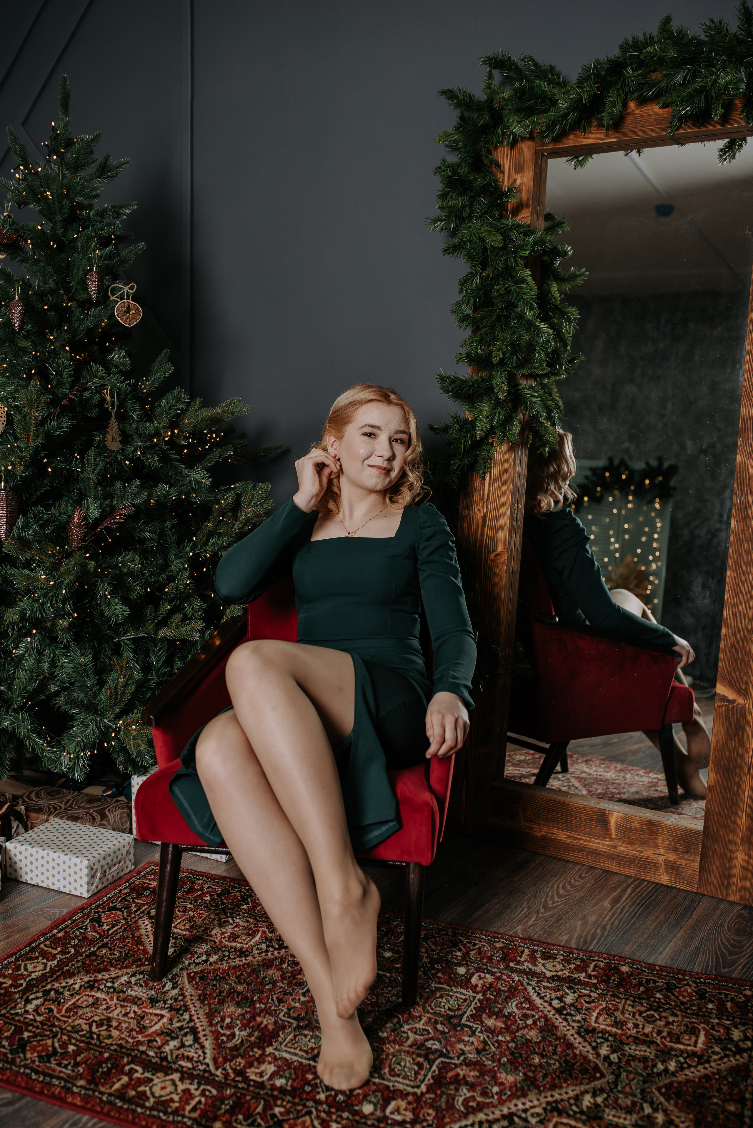 Индивидуальные новогодние фотосессии. Фотограф Диана Оленина Красноярск / Братск