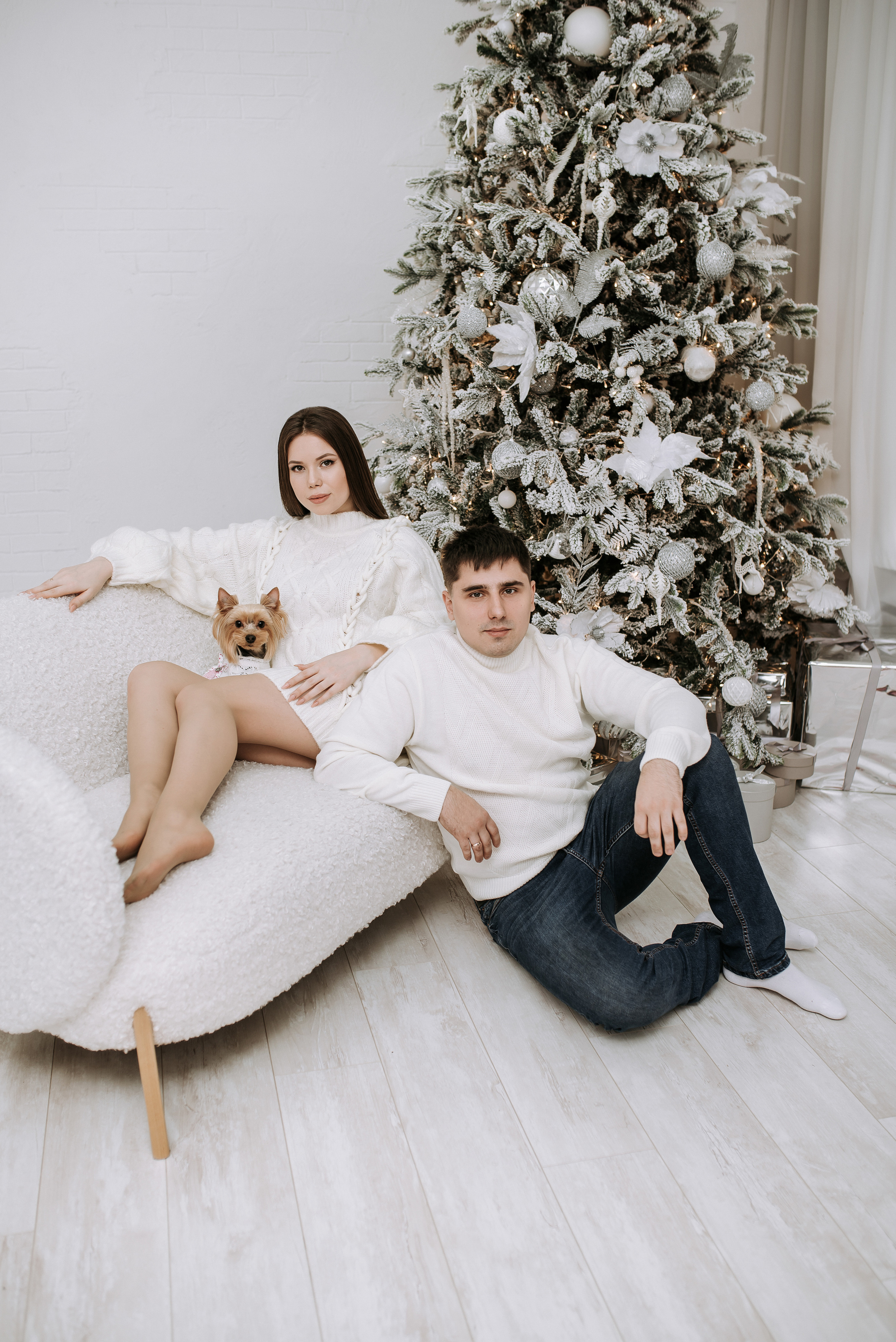 Семейная фотосессия на Новый Год. Фотограф Диана Оленина Красноярск / Братск