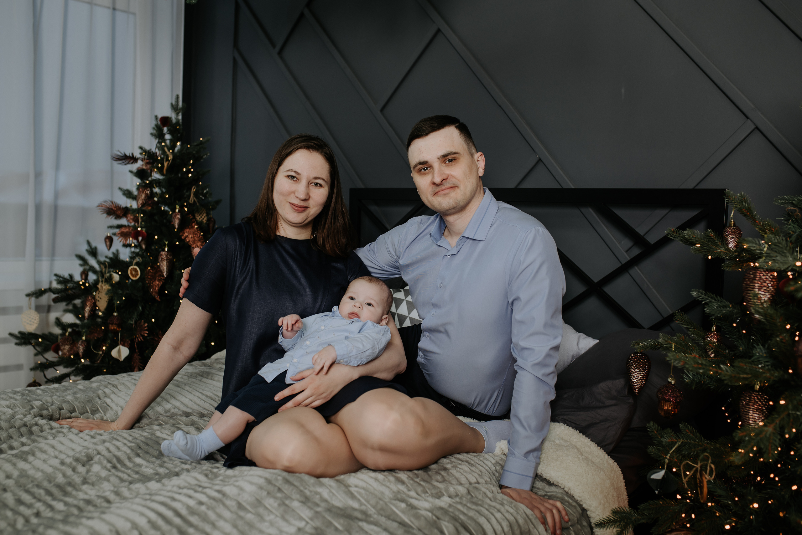 Семейная фотосессия на Новый Год. Фотограф Диана Оленина Красноярск / Братск
