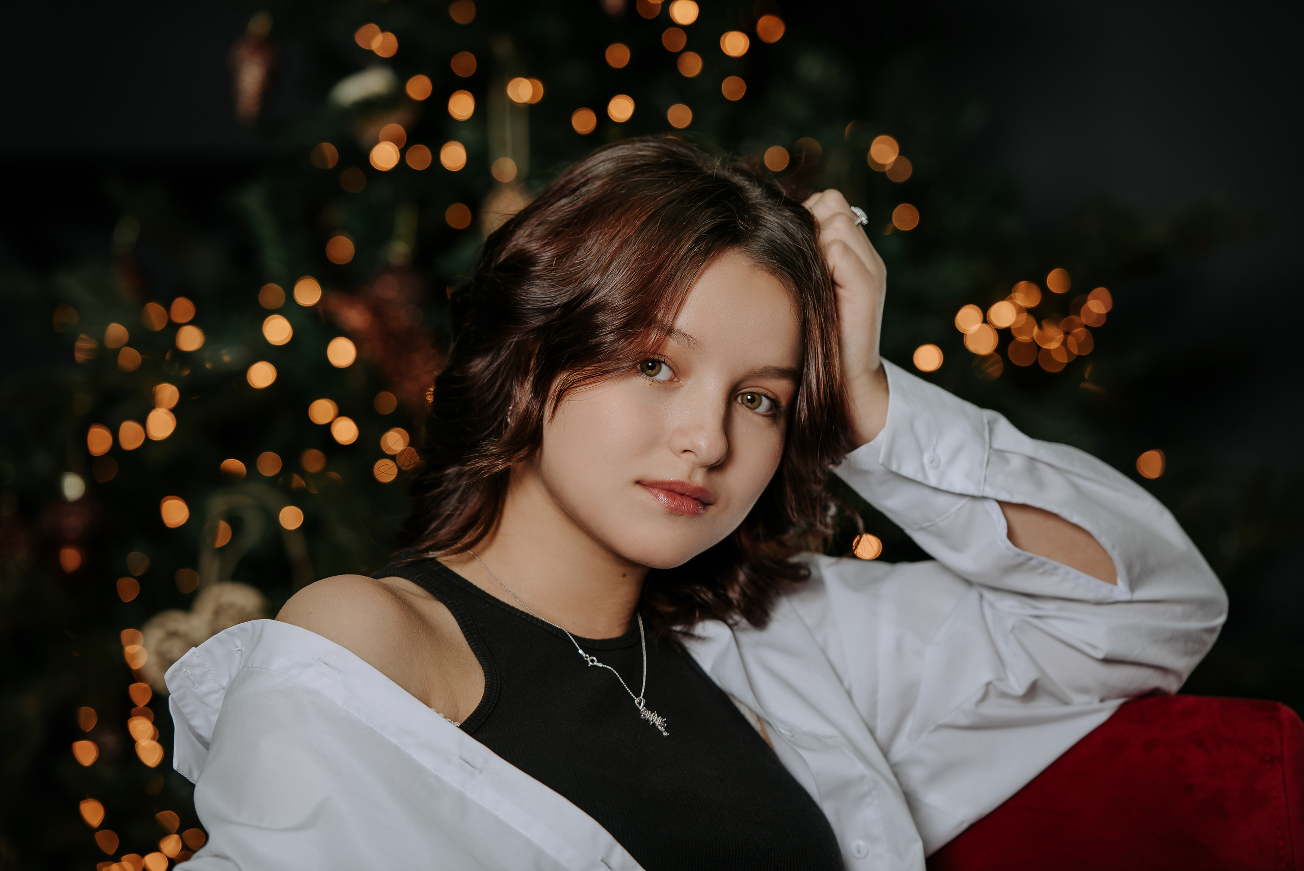 Семейная фотосессия на Новый Год. Фотограф Диана Оленина Красноярск / Братск