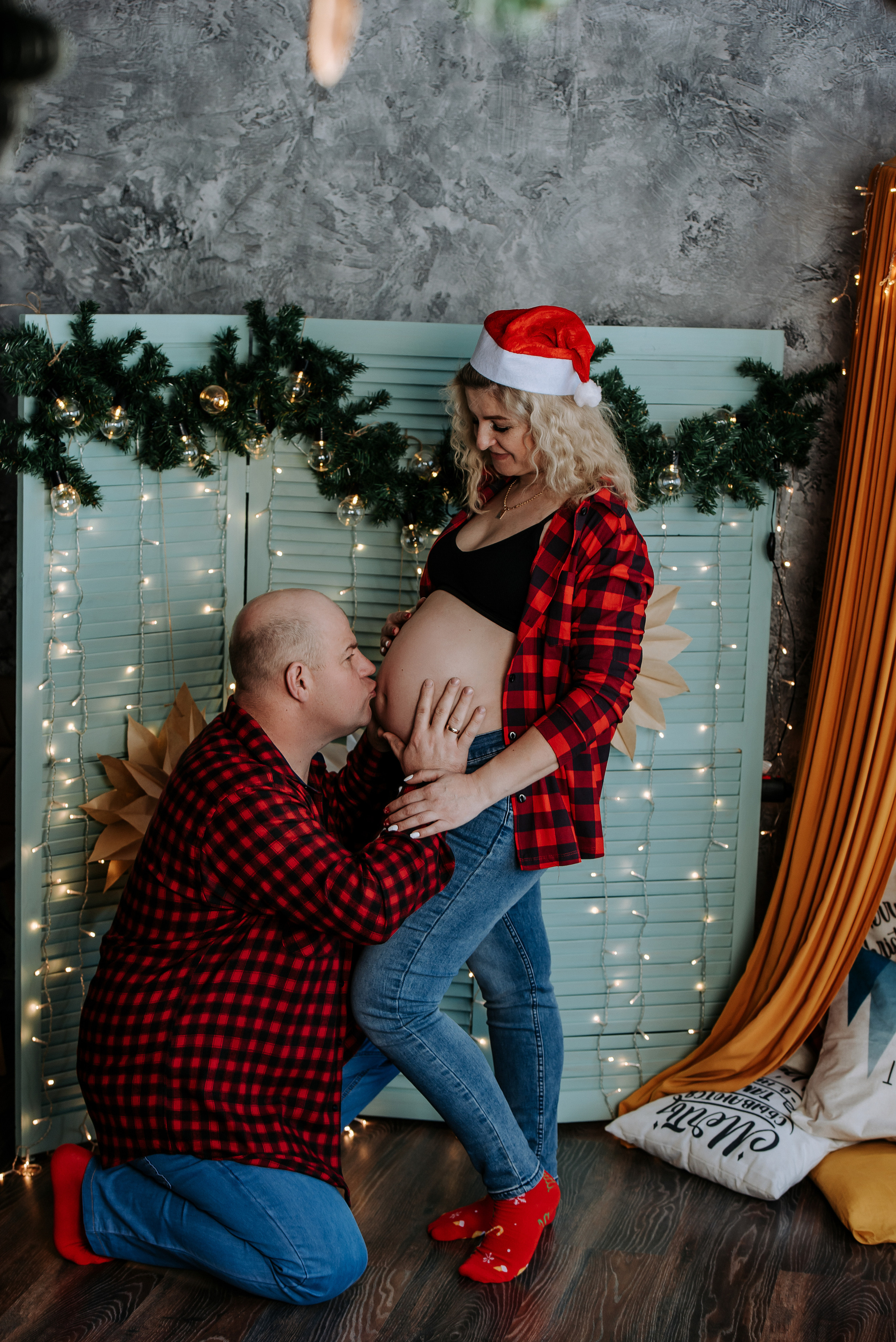 Семейная фотосессия на Новый Год. Фотограф Диана Оленина Красноярск / Братск