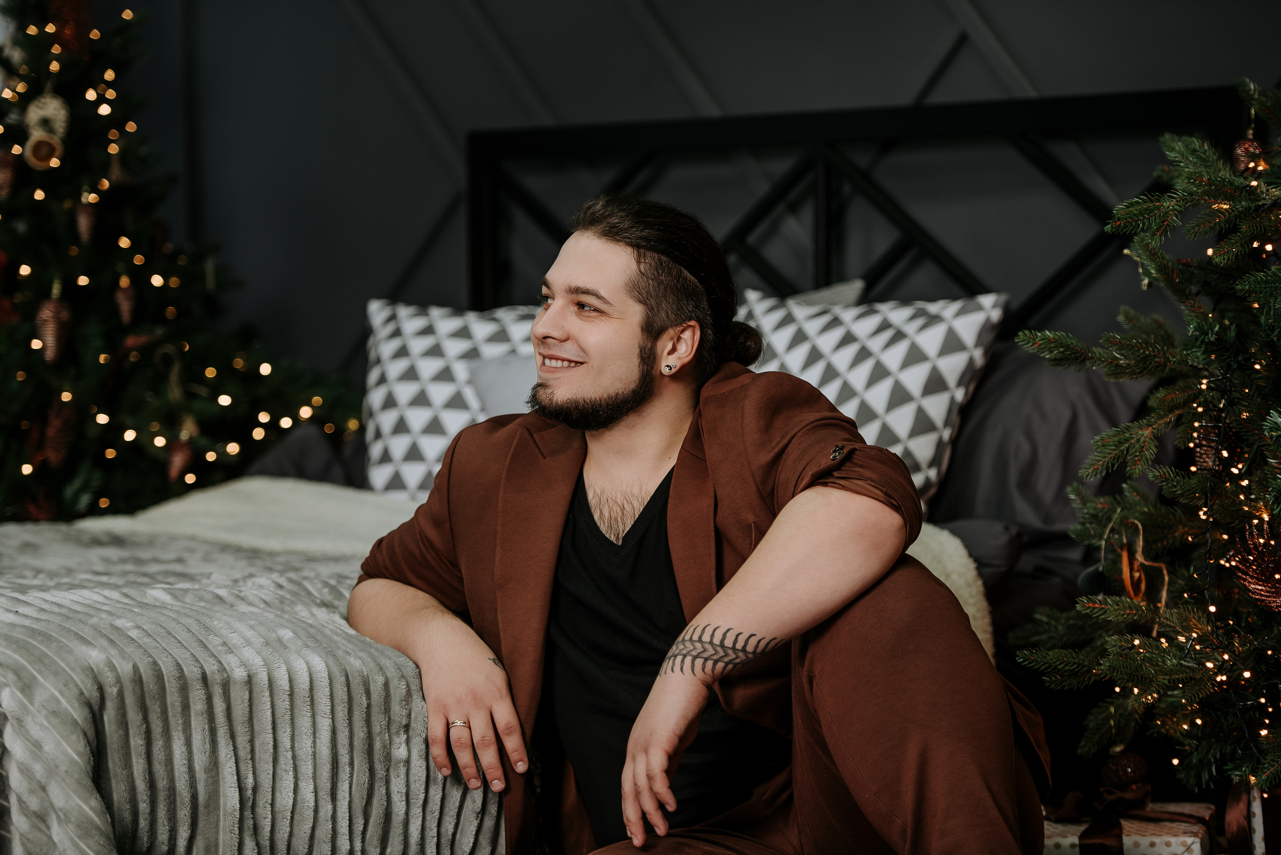 Семейная фотосессия на Новый Год. Фотограф Диана Оленина Красноярск / Братск