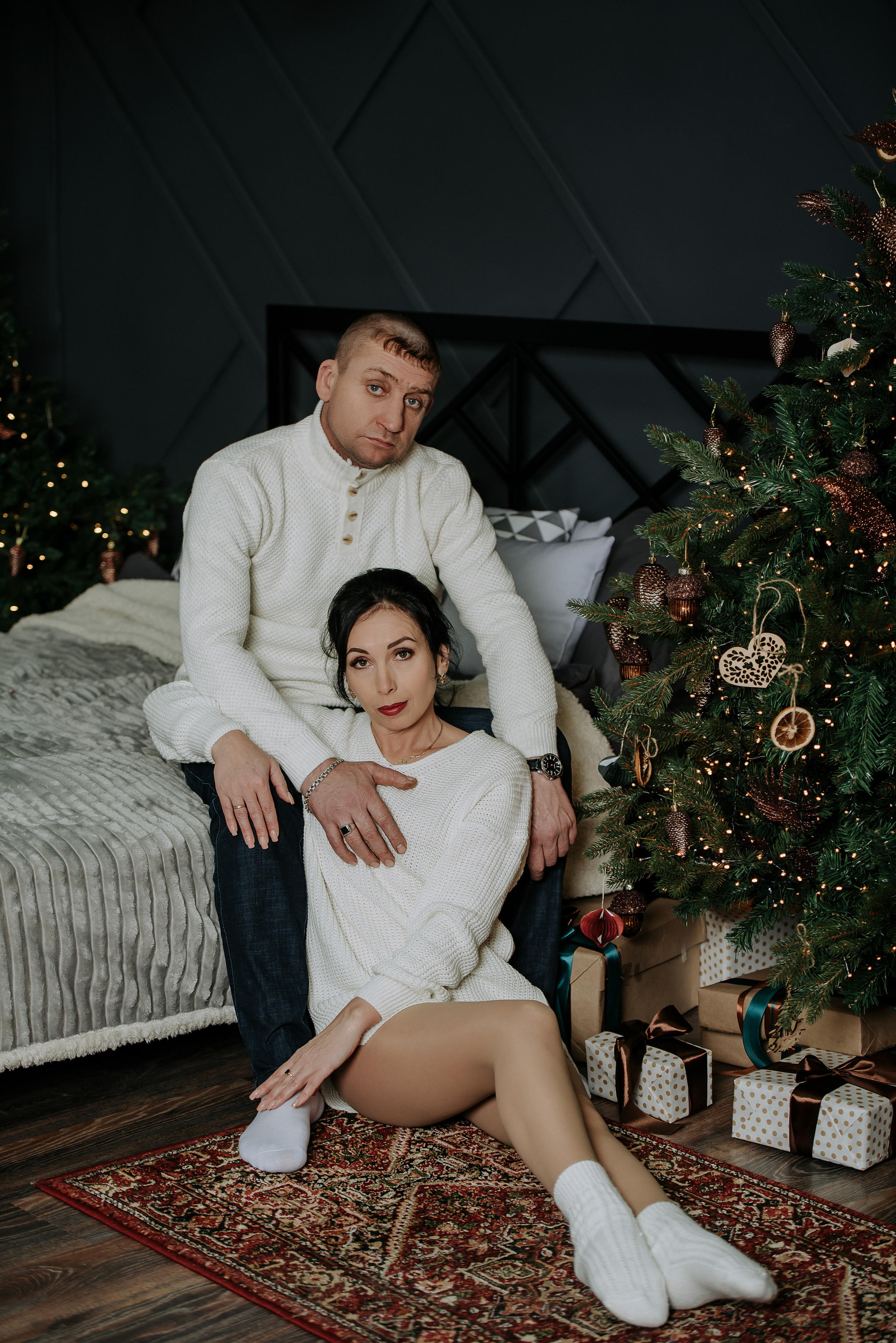 Семейная фотосессия на Новый Год. Фотограф Диана Оленина Красноярск / Братск