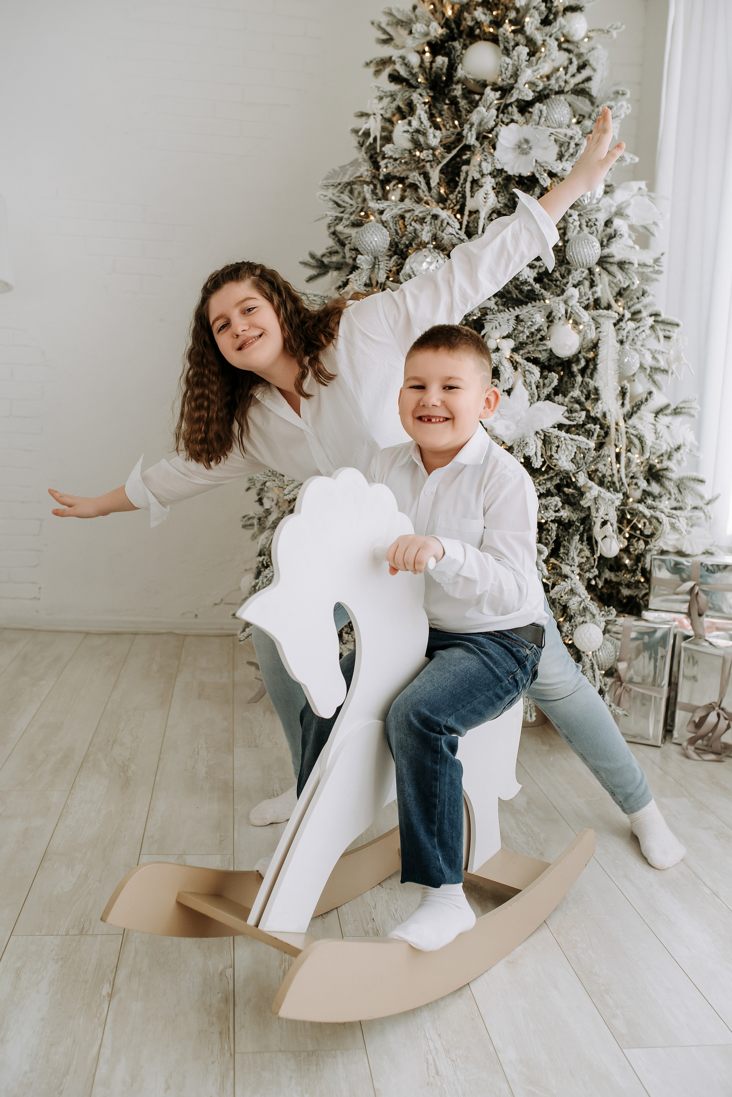 Семейная фотосессия на Новый Год. Фотограф Диана Оленина Красноярск / Братск