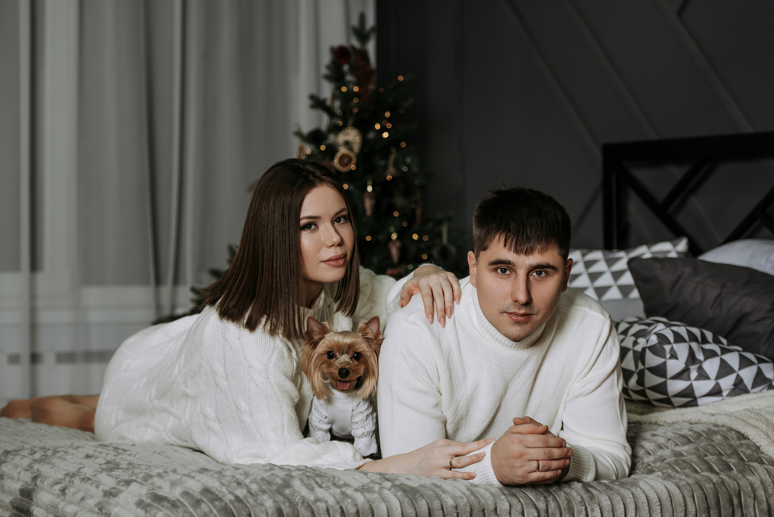 Семейная фотосессия на Новый Год. Фотограф Диана Оленина Красноярск / Братск