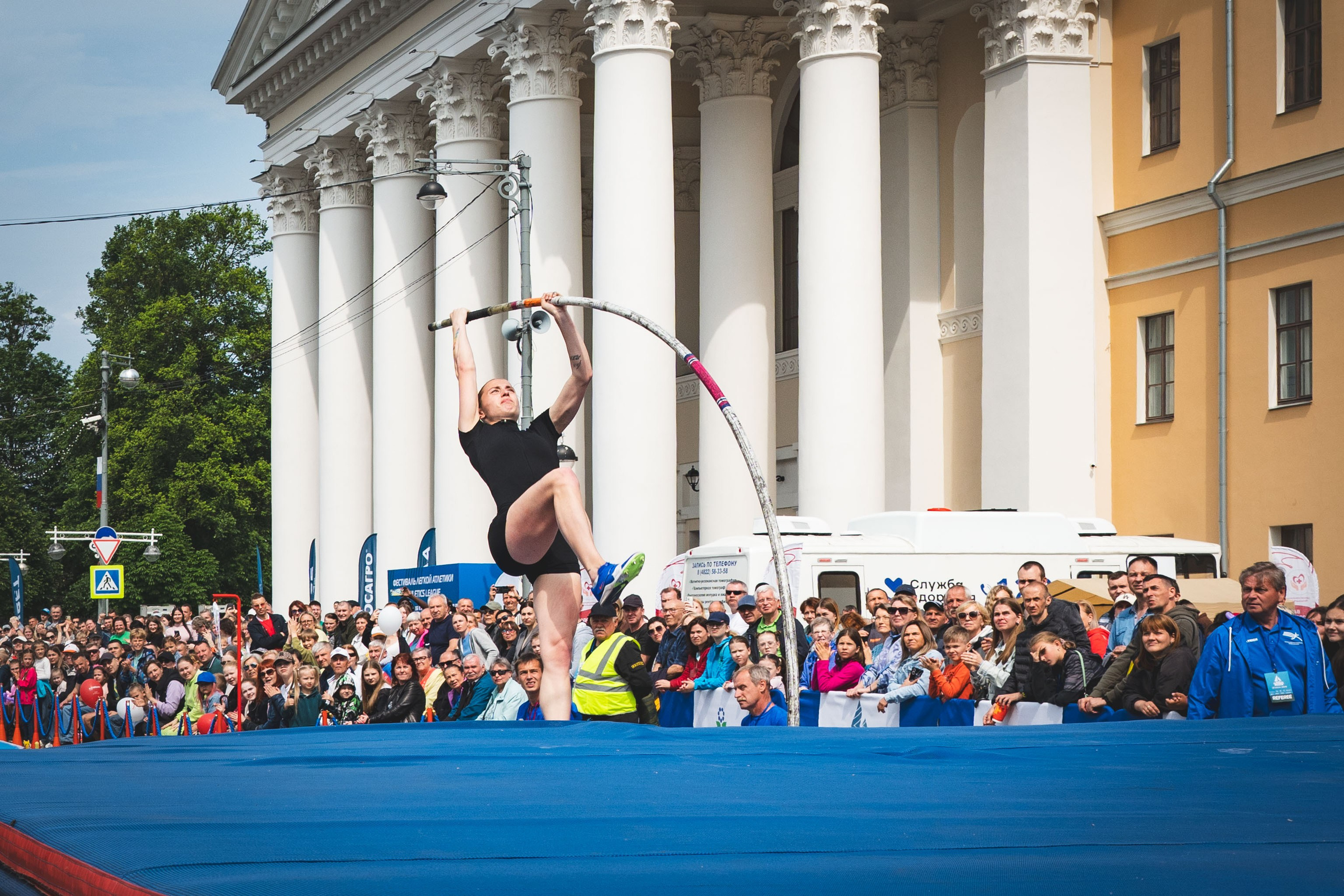 Международный фестиваль легкой атлетики «Атлетикс лига» г. Тверь. Фотограф Евгений Егоров