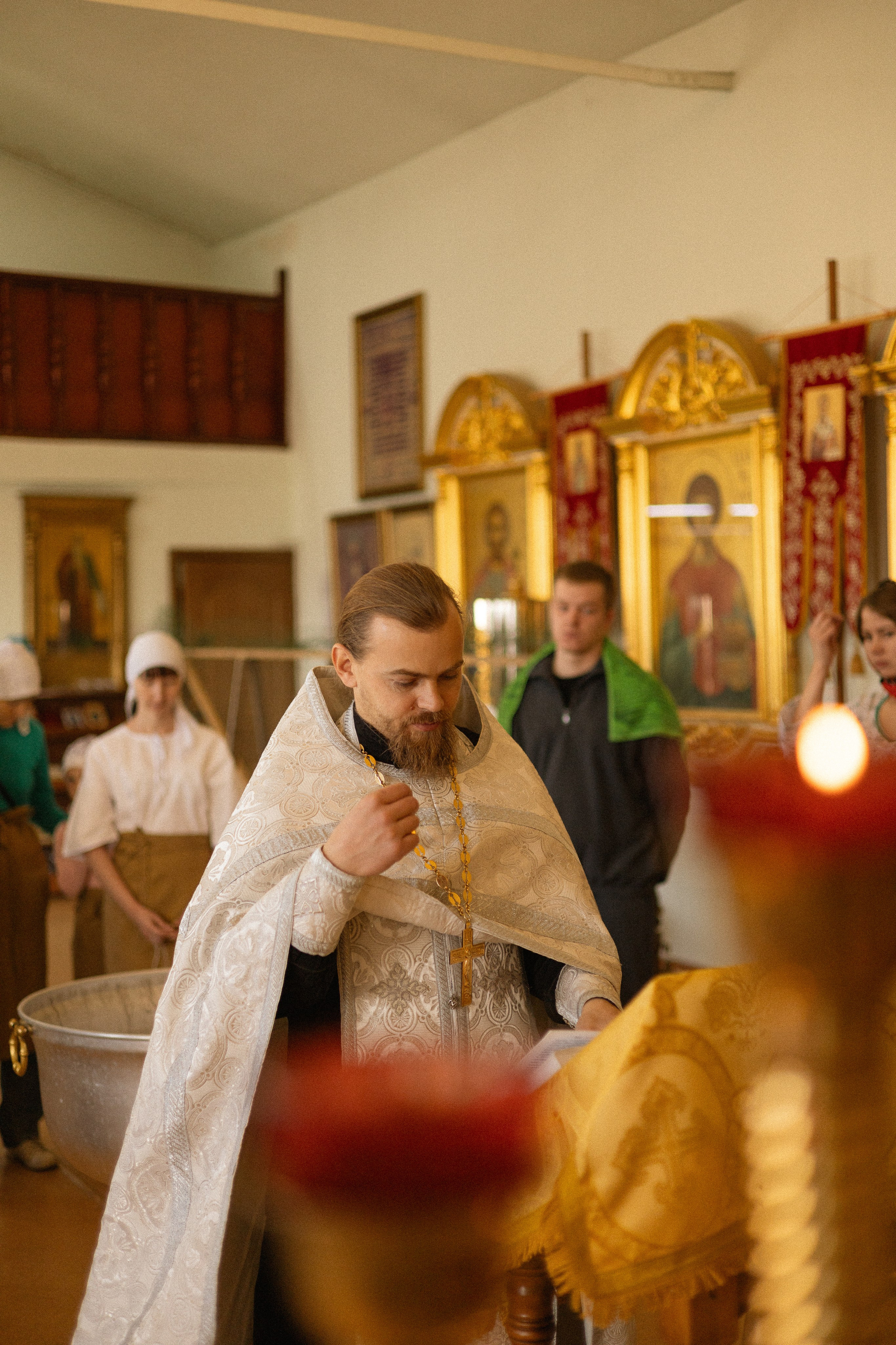 Крещение Лёвы. Фотограф в г. Чита
