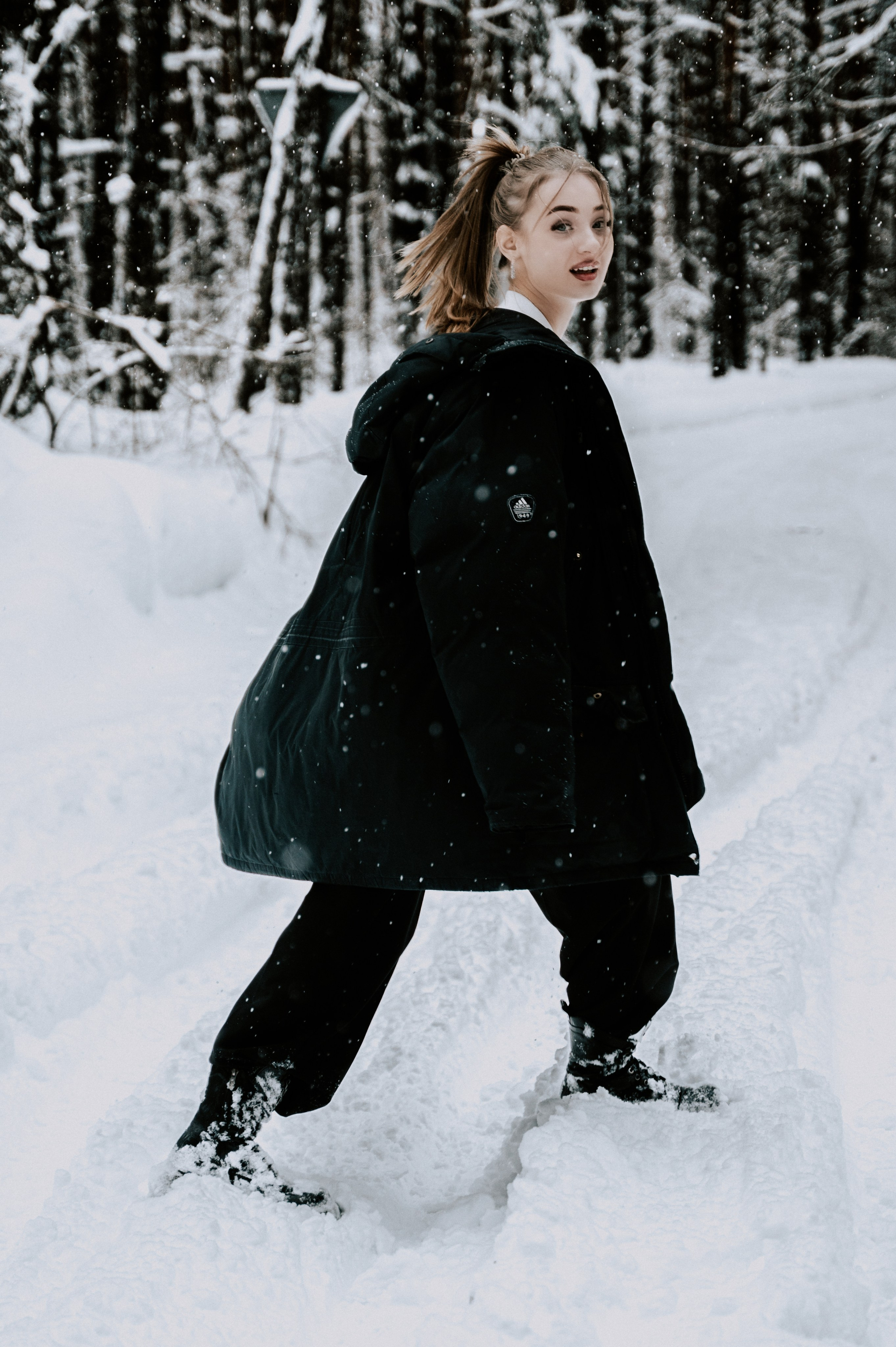 Индивидуальная съёмка для Аделины зима. Фотограф/видеограф Богдан Голованов