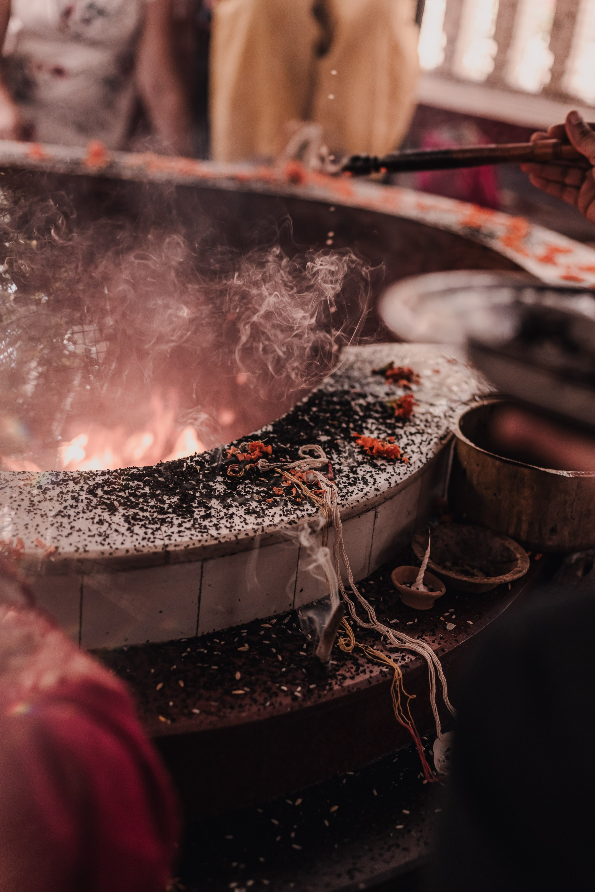 Navaratri yajna at Devraha Baba Ji ashram. Мариам Багдасарян