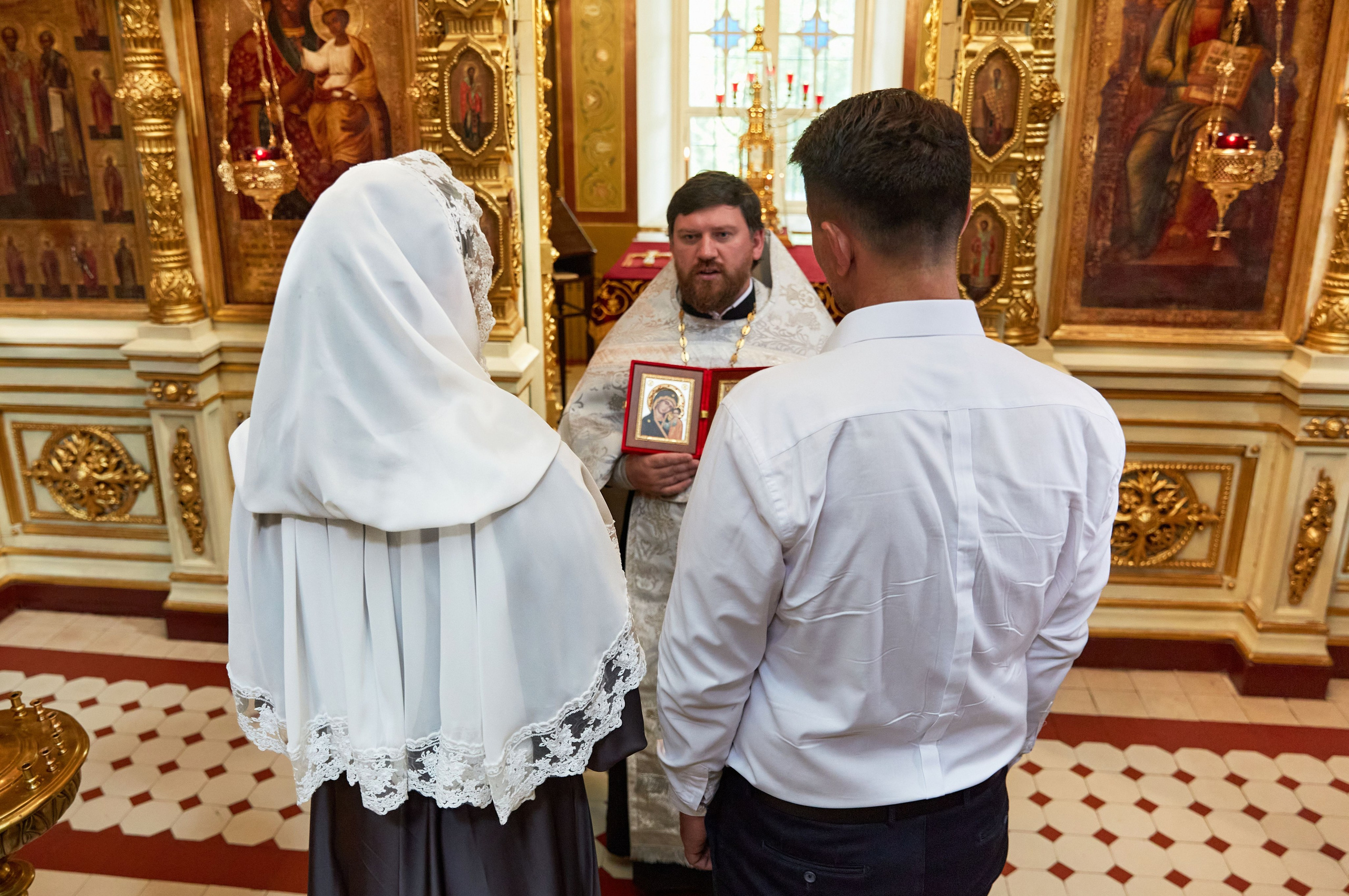 Венчание в селе Чашниково