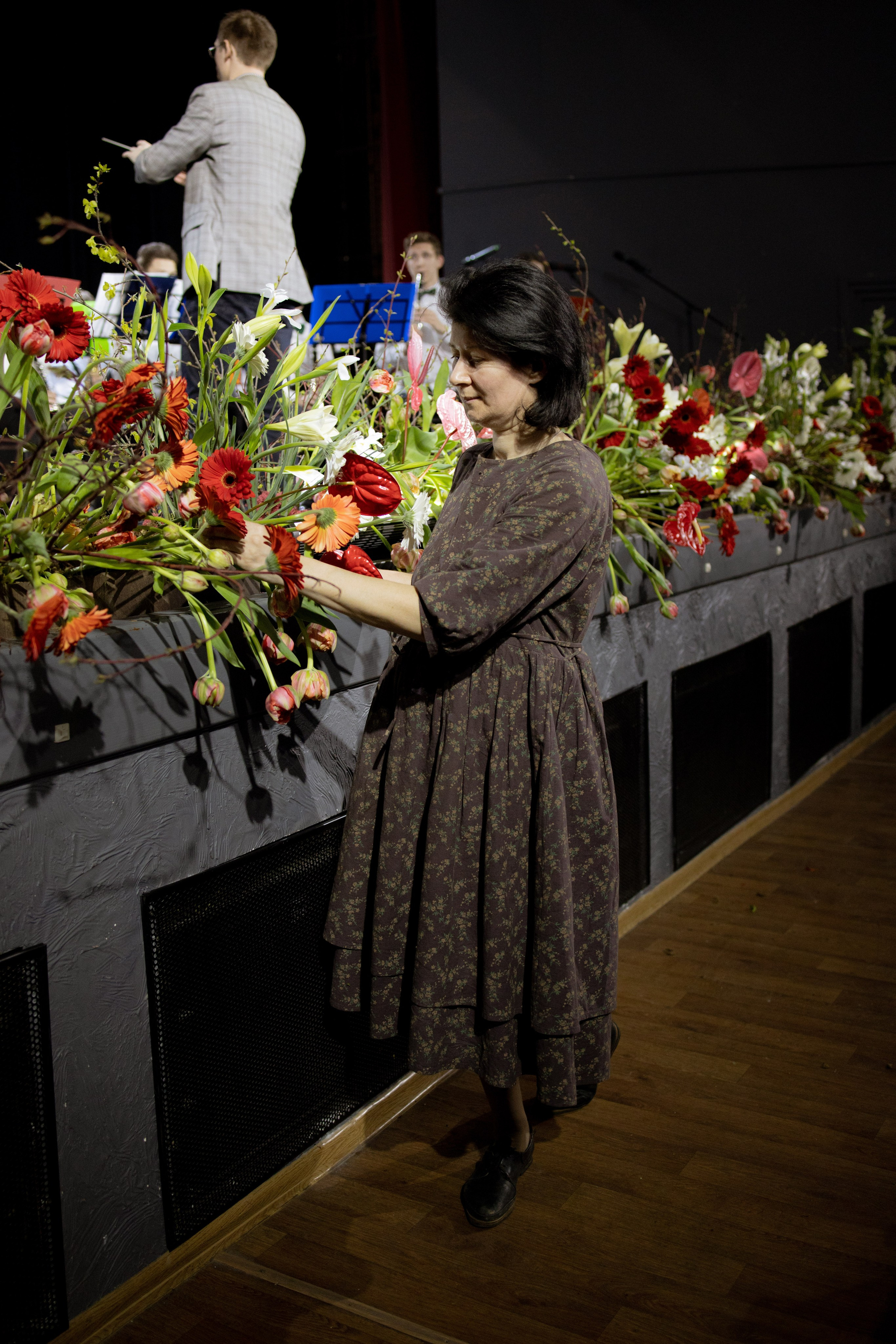 Оформление Отчетного концерта Музыкальной школы Глазунова. Оформление свадеб, декор свадеб Вера Маркова, Москва