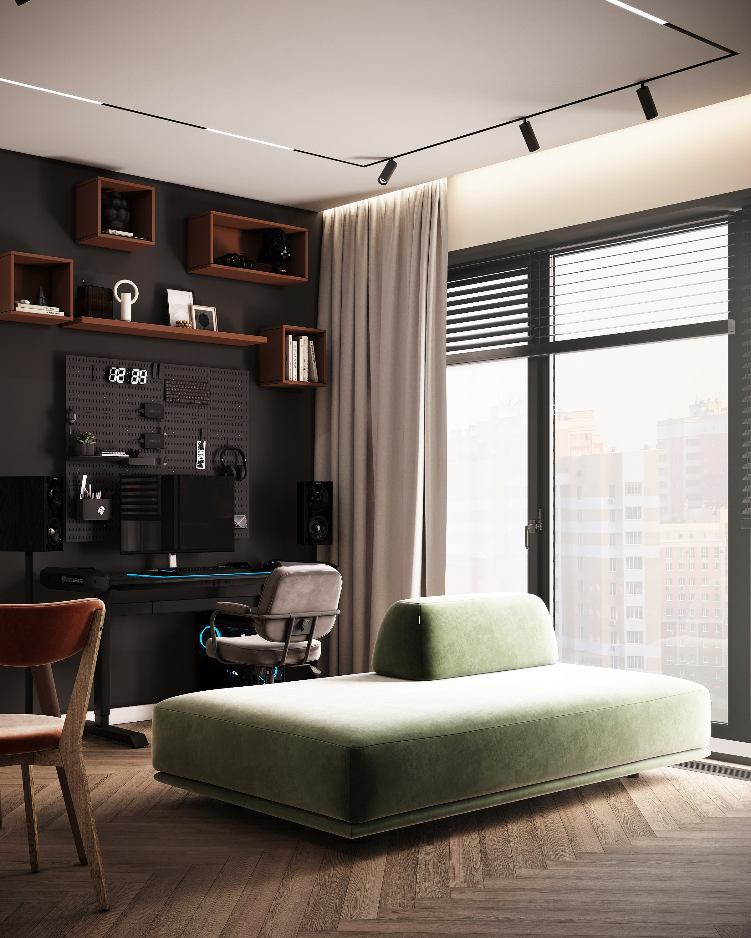 ЖК «CityBay» 40 м². Мария Воропаева | Дизайн интерьера под ключ Москва и МО